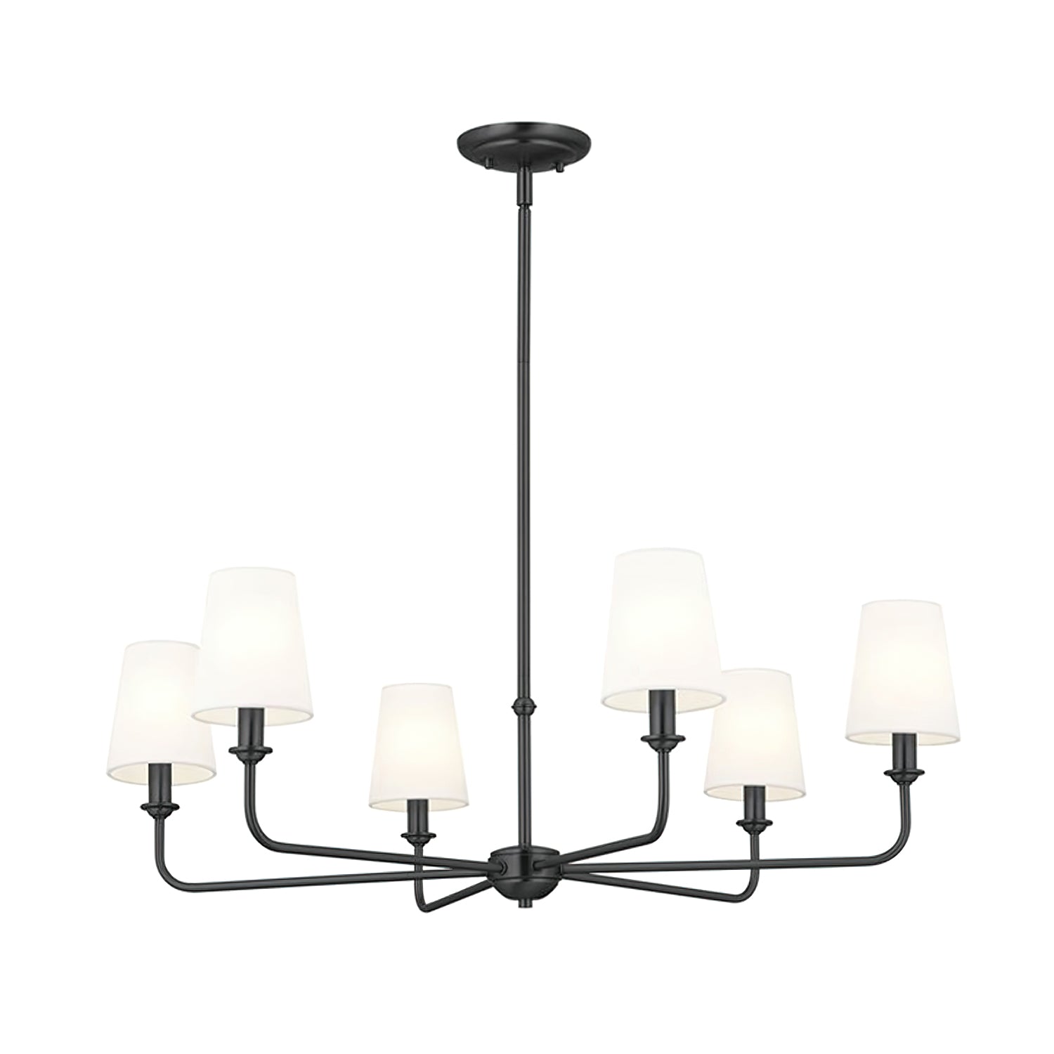Pallas Crystal Chandelier - Elegant Modern Ceiling Light Fixture for Dining Room, Living Room & Bedroom | Energy Efficient LED Lighting for Home Decor