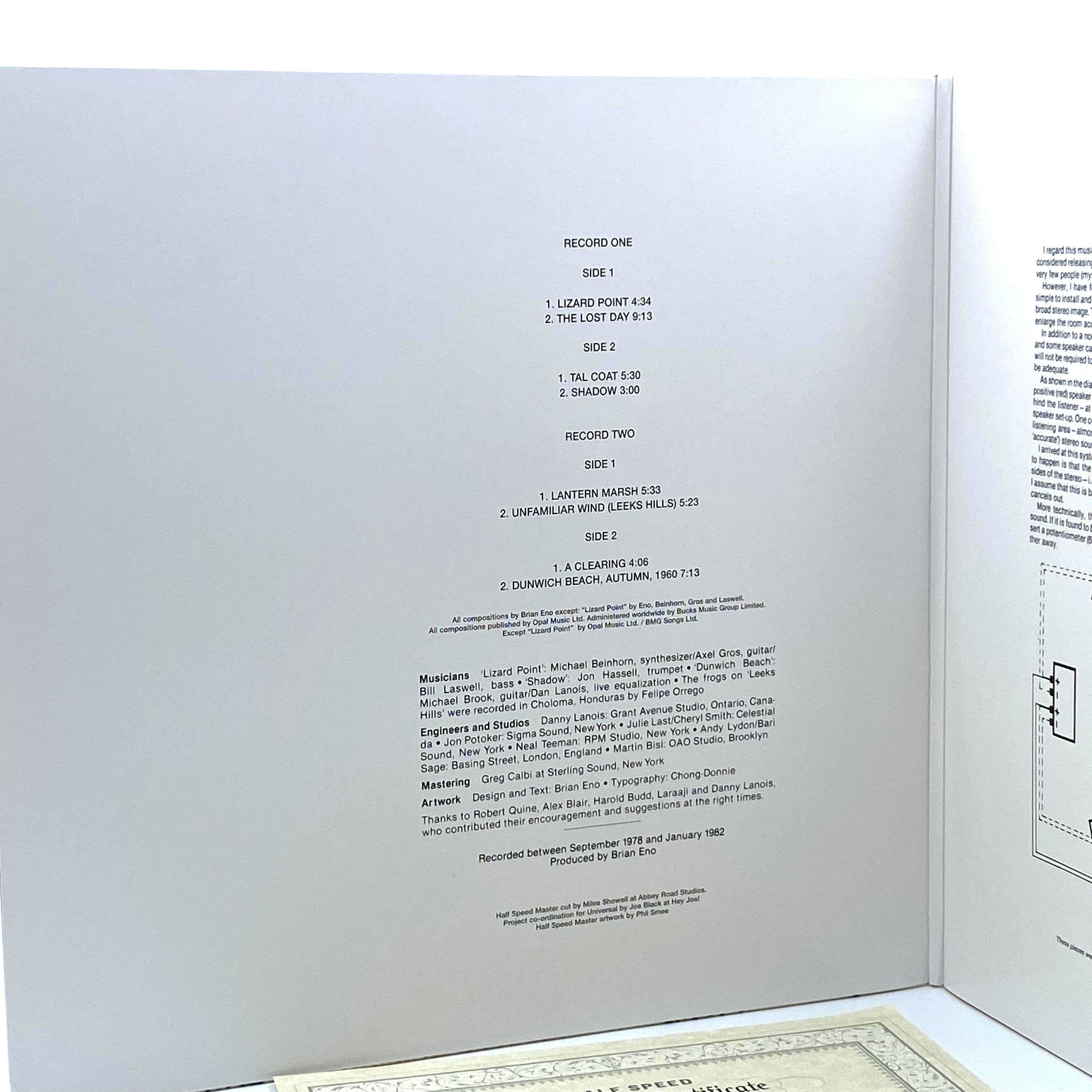 Brian Eno Ambient 3: Day of Radiance - Vinyl LP Record | Relaxing Music for Meditation, Yoga & Stress Relief