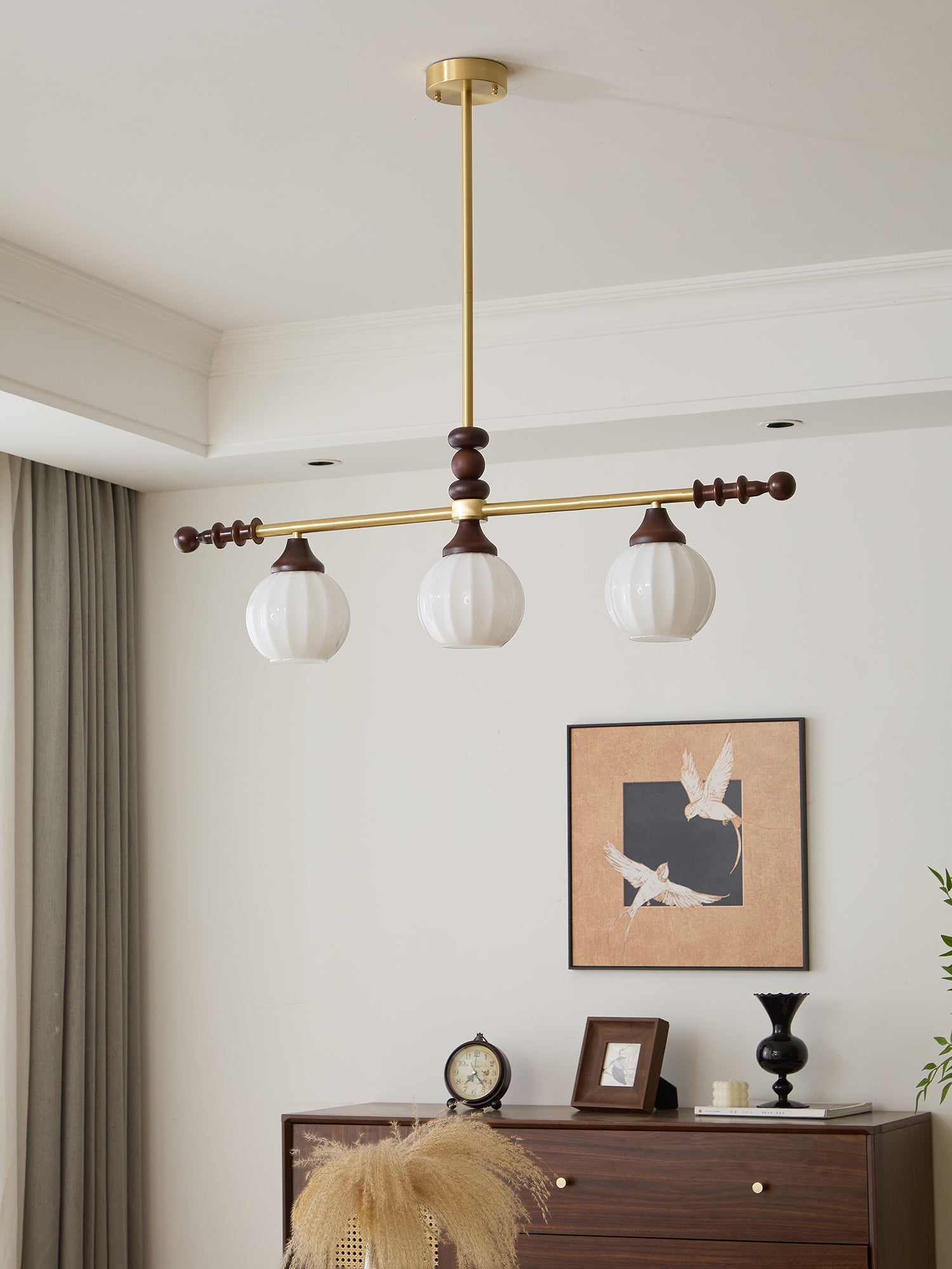 Clarabelle Crystal Chandelier - Elegant Modern Ceiling Light Fixture for Dining Room, Bedroom & Living Room Decor | Energy Efficient LED Lighting