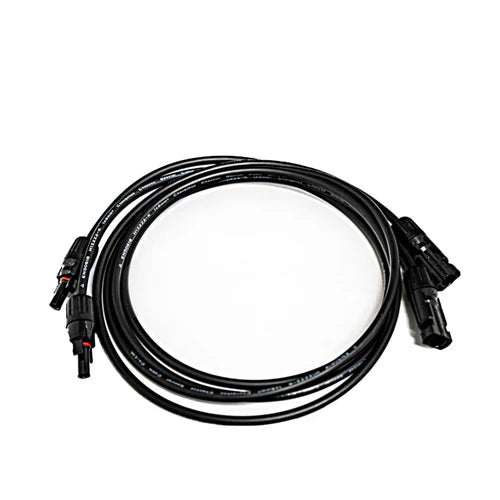 Natures Generator 5 Foot Solar Panel Extension Cable - Durable Weatherproof PV Wire for Outdoor Solar Power Systems - Perfect for RV, Camping, and Off-Grid Energy Solutions