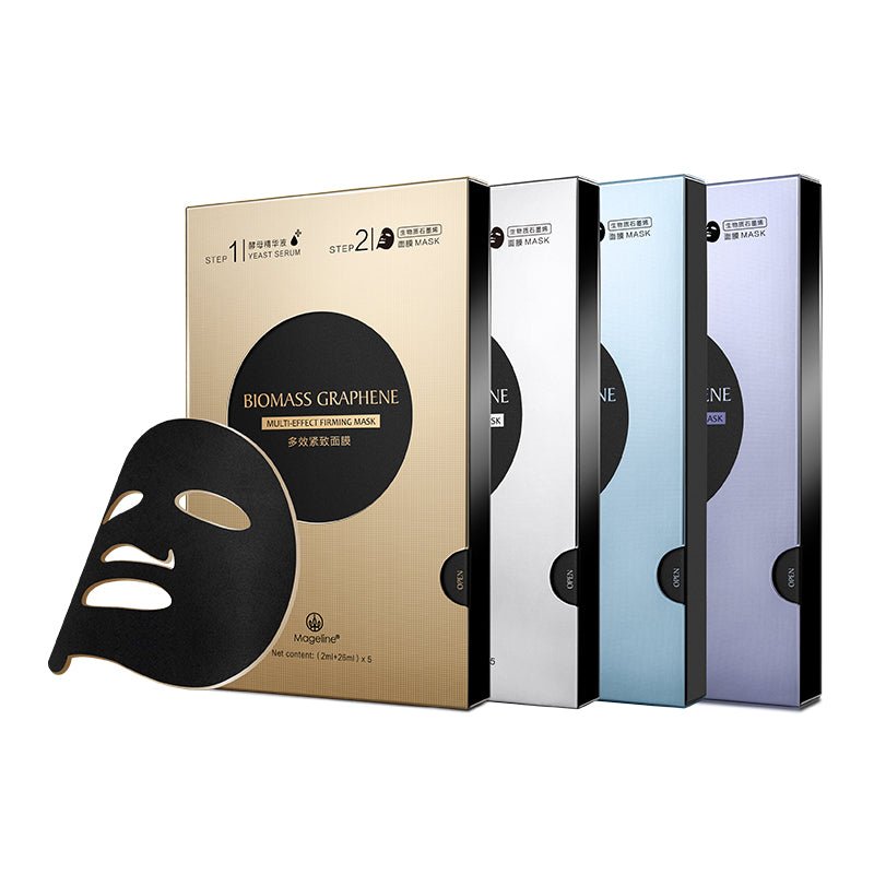 Biomass Graphene Face Mask for Women & Men - Reusable & Breathable for Skincare, Anti-Aging & Daily Protection - Perfect for Gym, Travel & Outdoor Activities