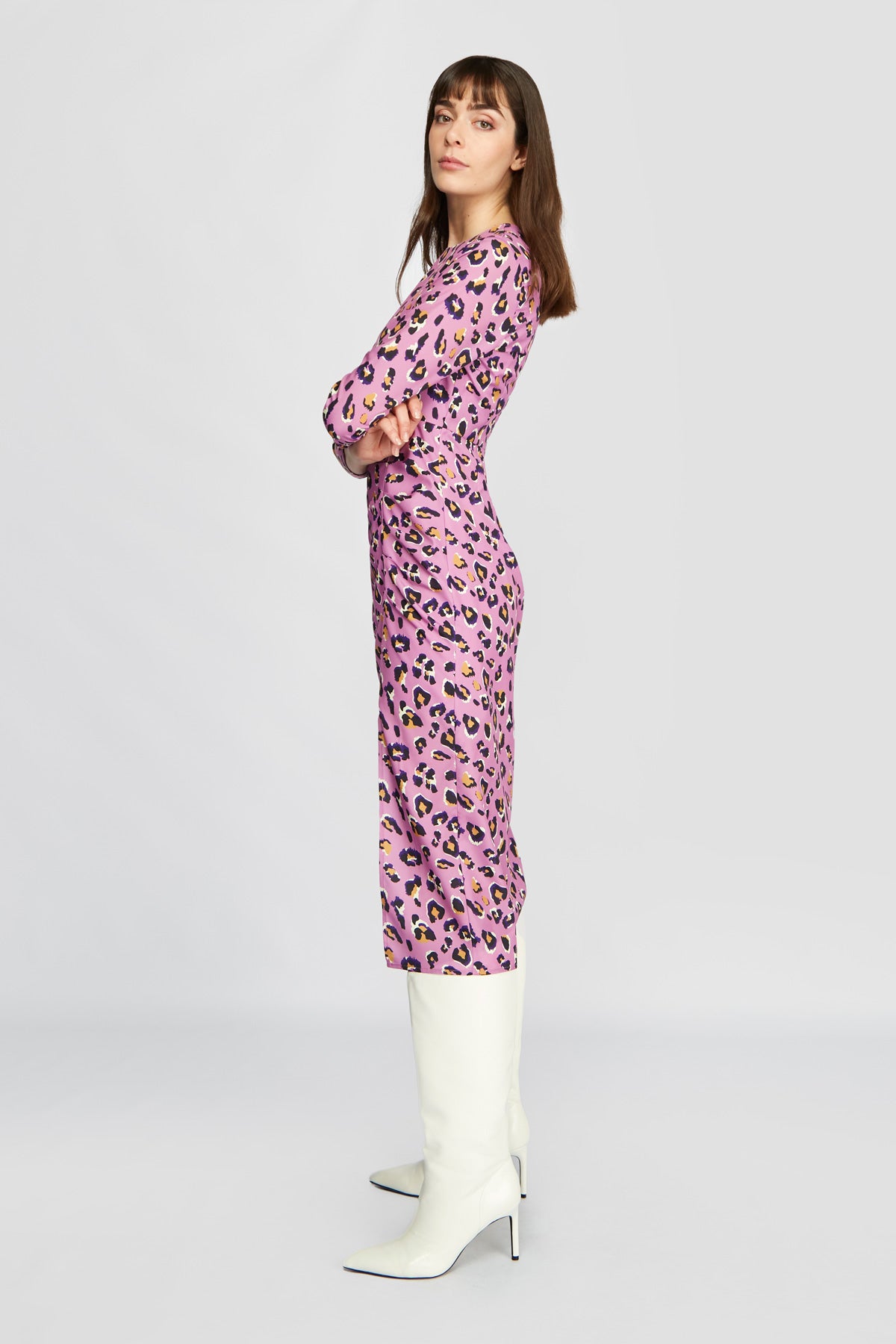 Leticia Dress in Lilac - Elegant Floral Summer Dress for Women | Perfect for Weddings, Parties & Casual Outings