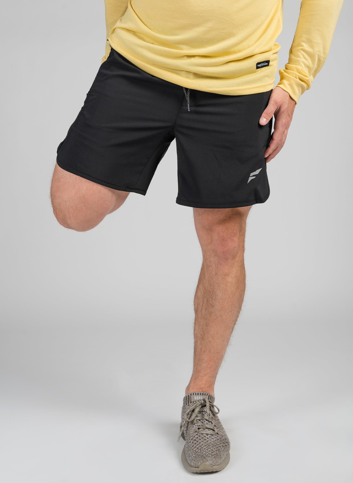 Men's Apex Shorts 2.0 - Black Athletic Running Shorts for Gym, Workout & Casual Wear