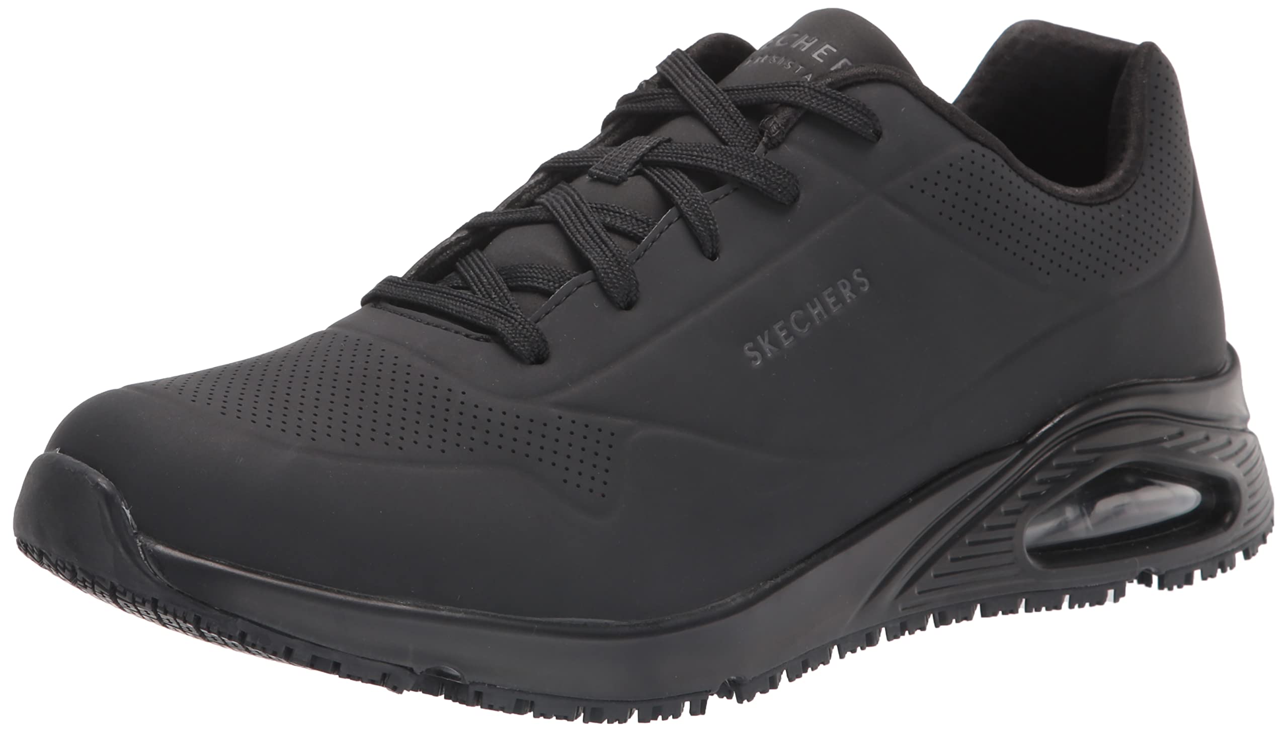 Skechers Men's Work 200054 P Non-Slip Food Service Shoes - Comfortable Slip-Resistant Work Shoes for Restaurant, Kitchen & Hospitality Professionals