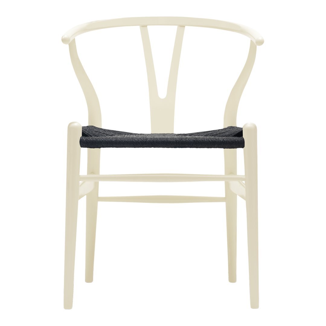 CH24 Wishbone Chair - Modern Scandinavian Dining Chair in Soft Colors | Perfect for Dining Rooms, Kitchens, and Home Offices