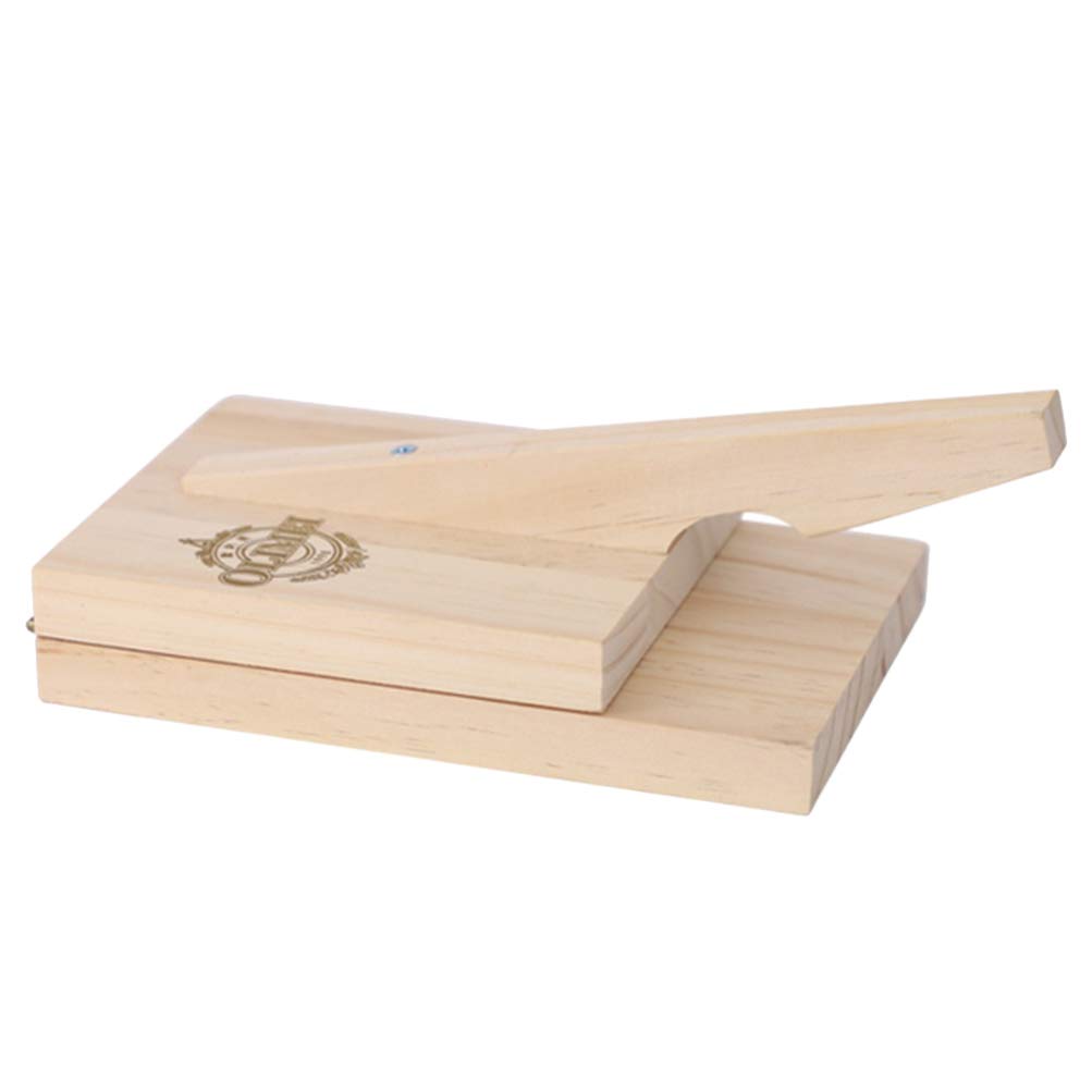 DOITOOL Wooden Manual Tortilla Press Maker - Corn Flour Tortilla, Pancake & Dumpling Wrapper Dough Press Tool for Authentic Mexican & Asian Cuisine - Perfect for Home Kitchens & Restaurants
