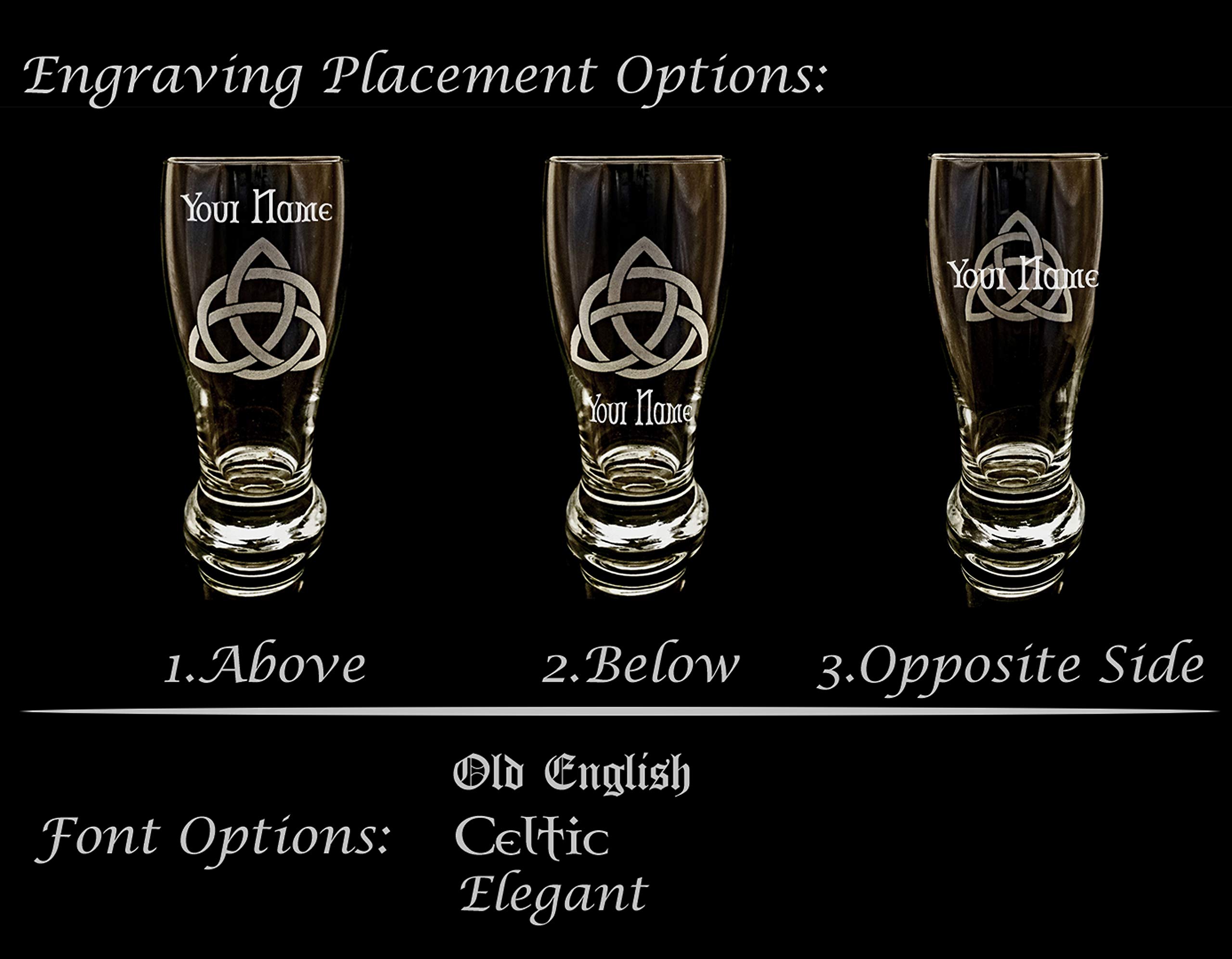 Set of 6 Dragonfly Design Glass Coffee Mugs - 16oz with Free Engraved Personalization | Elegant Drinkware for Home, Office, Restaurant & Gift Giving