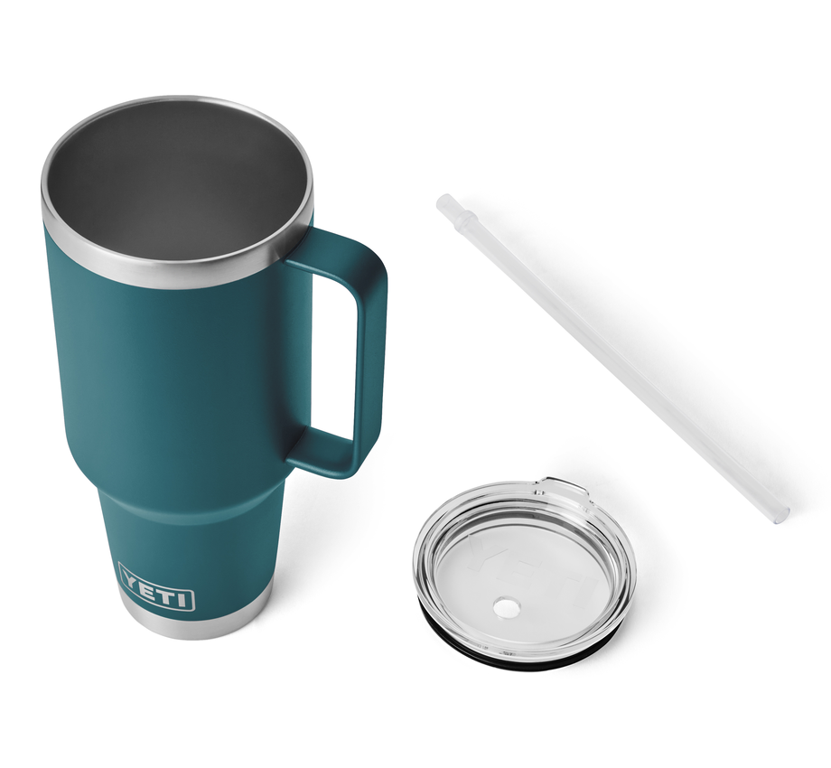 Yeti Rambler 42 oz Stainless Steel Insulated Straw Mug - Keeps Drinks Cold for Hours, Perfect for Outdoor Adventures, Camping, and Travel