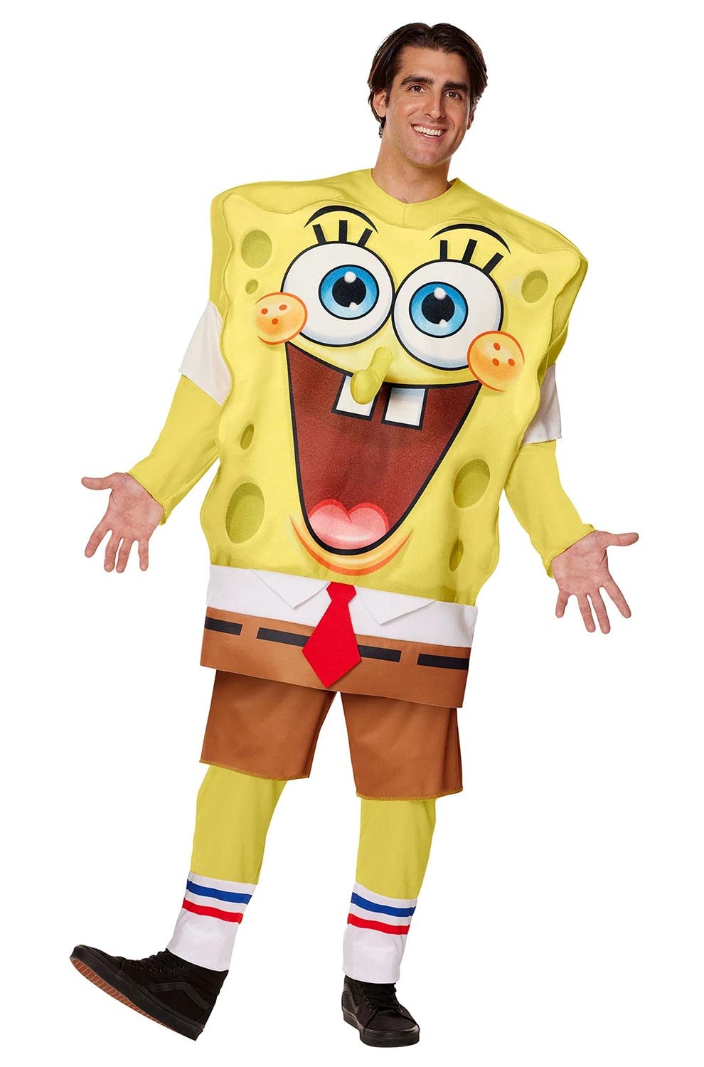 **SpongeBob SquarePants Adult Costume for Halloween & Cosplay - Officially Licensed InSpirit Designs**