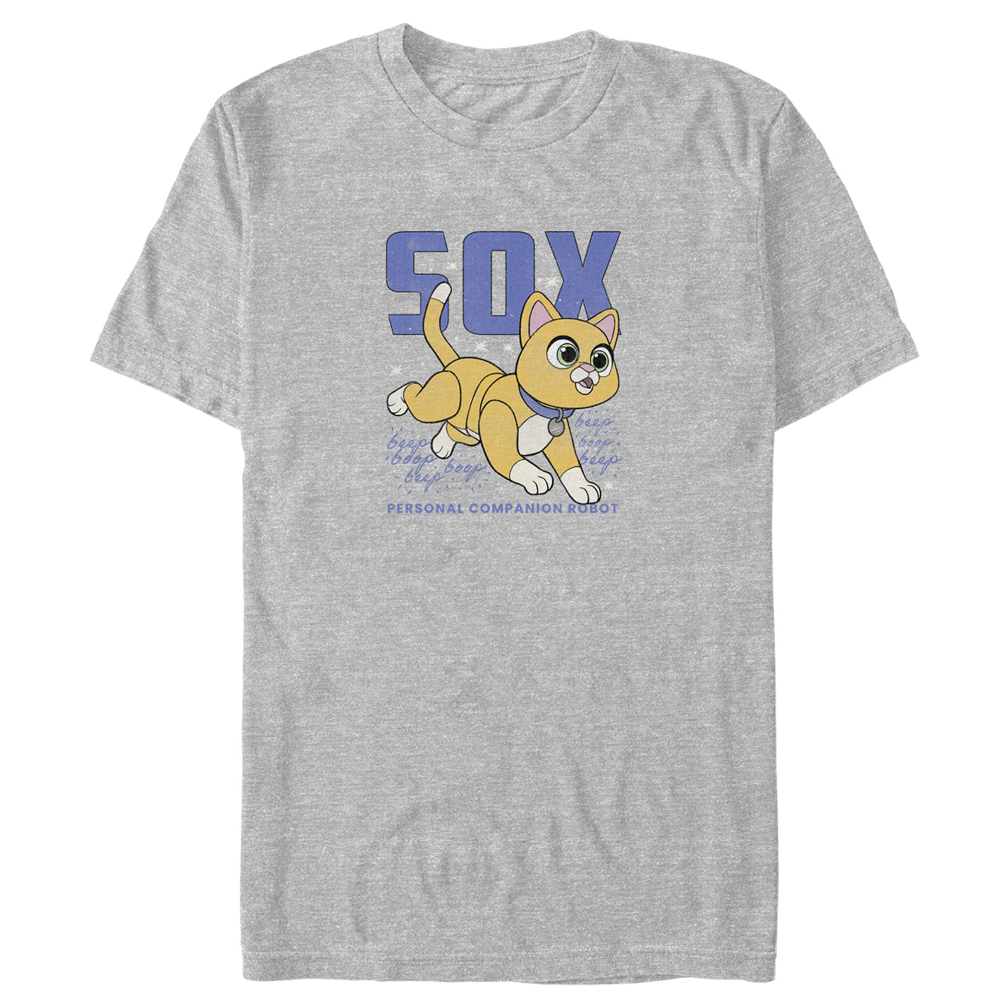 Lightyear Sox Personal Companion Robot Beep Beep T-Shirt for Men - Disney Pixar Toy Story Inspired Graphic Tee - Perfect for Movie Fans, Cosplay & Casual Wear