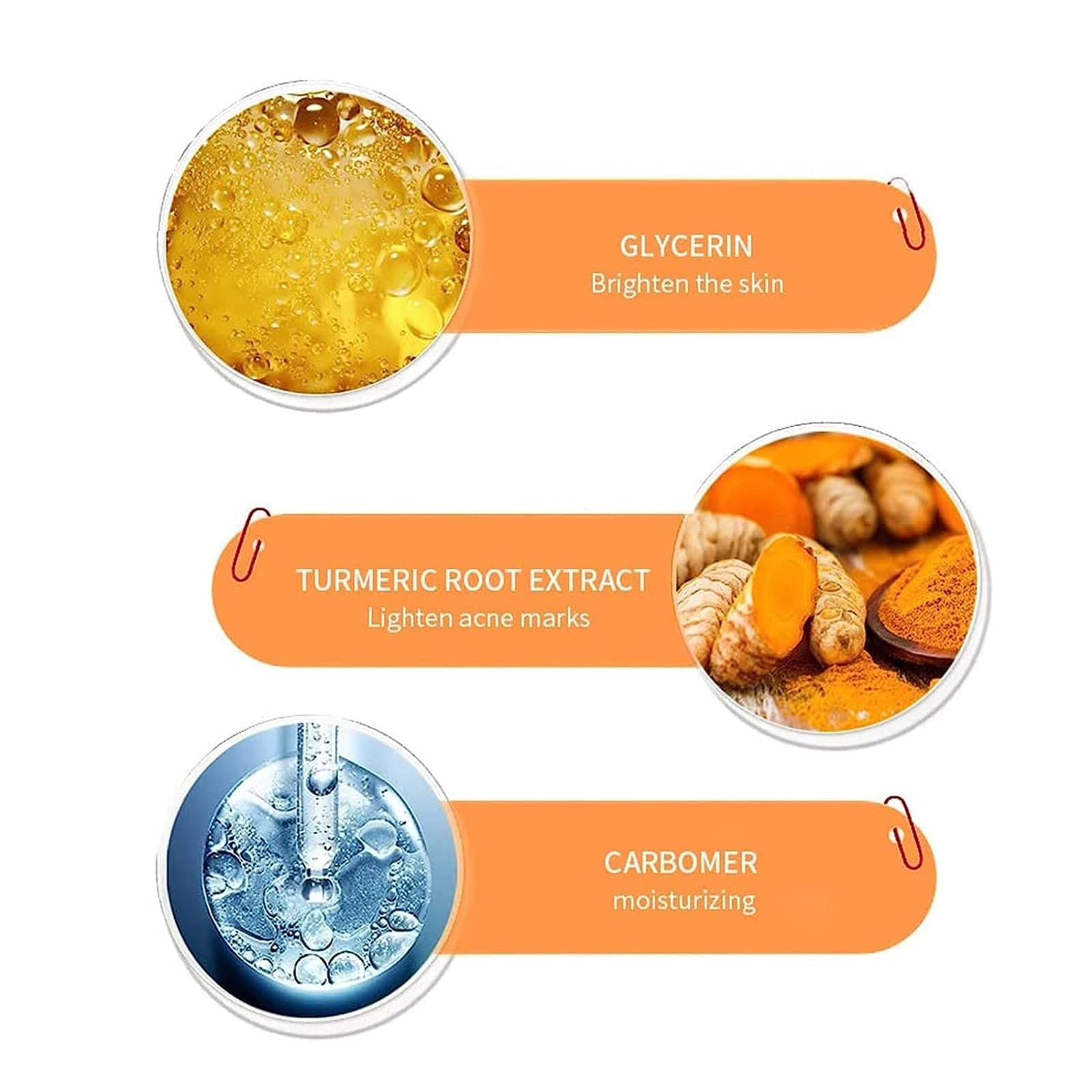 30ml Turmeric Antioxidant Serum for Dark Spots - Brightening & Anti-Aging Facial Treatment for Glowing Skin - Perfect for Night Routine & Hyperpigmentation Care