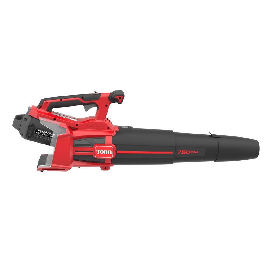 Toro 51826 60V MAX 750 CFM Brushless Leaf Blower - Powerful Cordless Battery-Powered Yard Blower for Lawn Care, Leaf Removal & Debris Clearing - Ideal for Homeowners & Landscaping Professionals