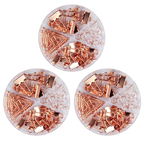 Rosegold Set of 3