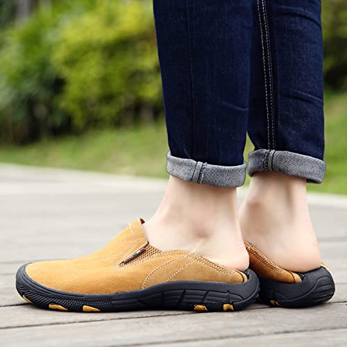 **Eliogn Men's Slip-On Hiking Loafers – Comfortable Non-Slip Outdoor Walking Shoes for Men – Perfect for Casual Sports, Travel & Daily Wear**