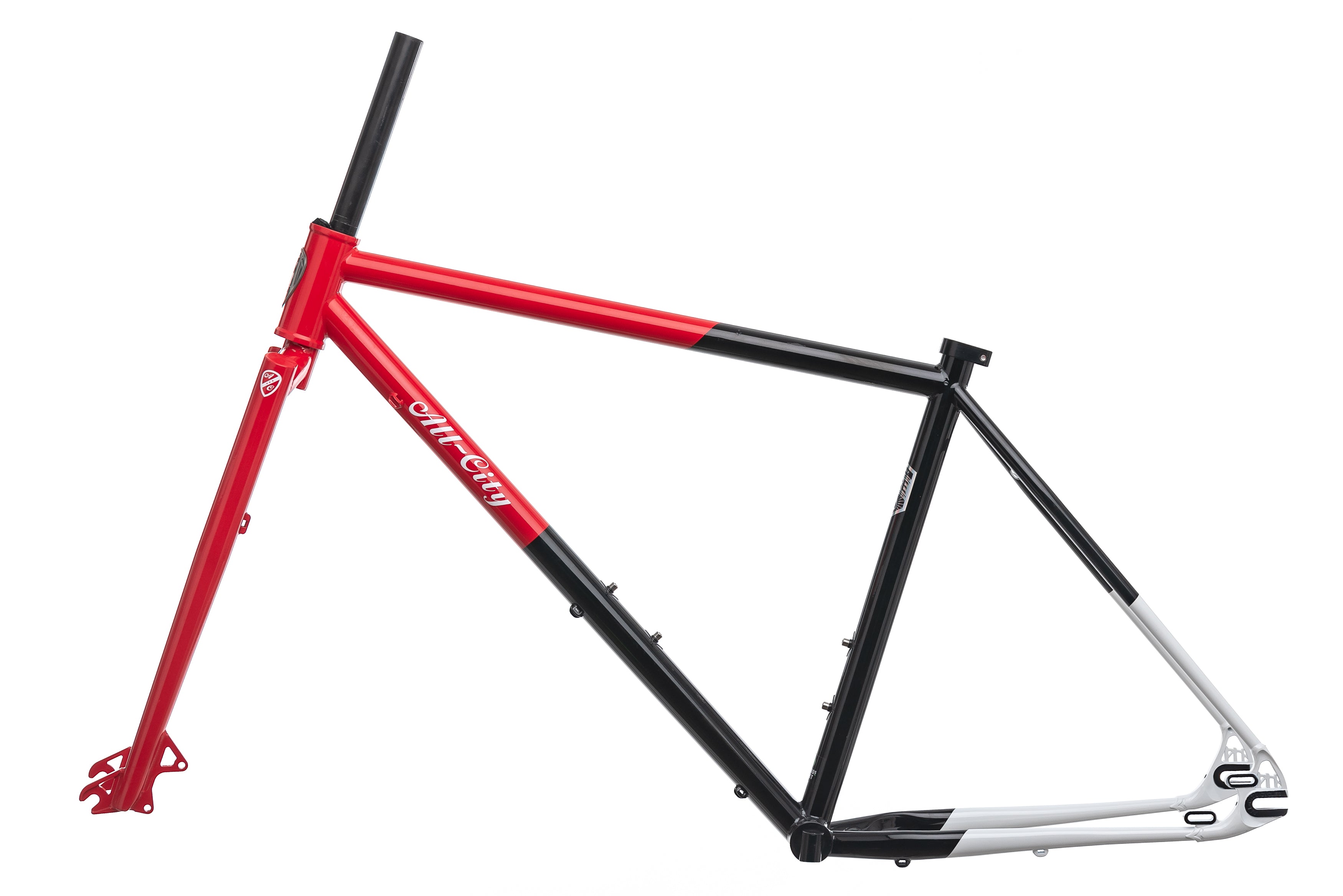 2017 All City Log Lady Large Frameset - Durable Steel Bike Frame for Urban Commuting & Adventure Cycling | Perfect for City Rides, Gravel Roads & Weekend Explorations