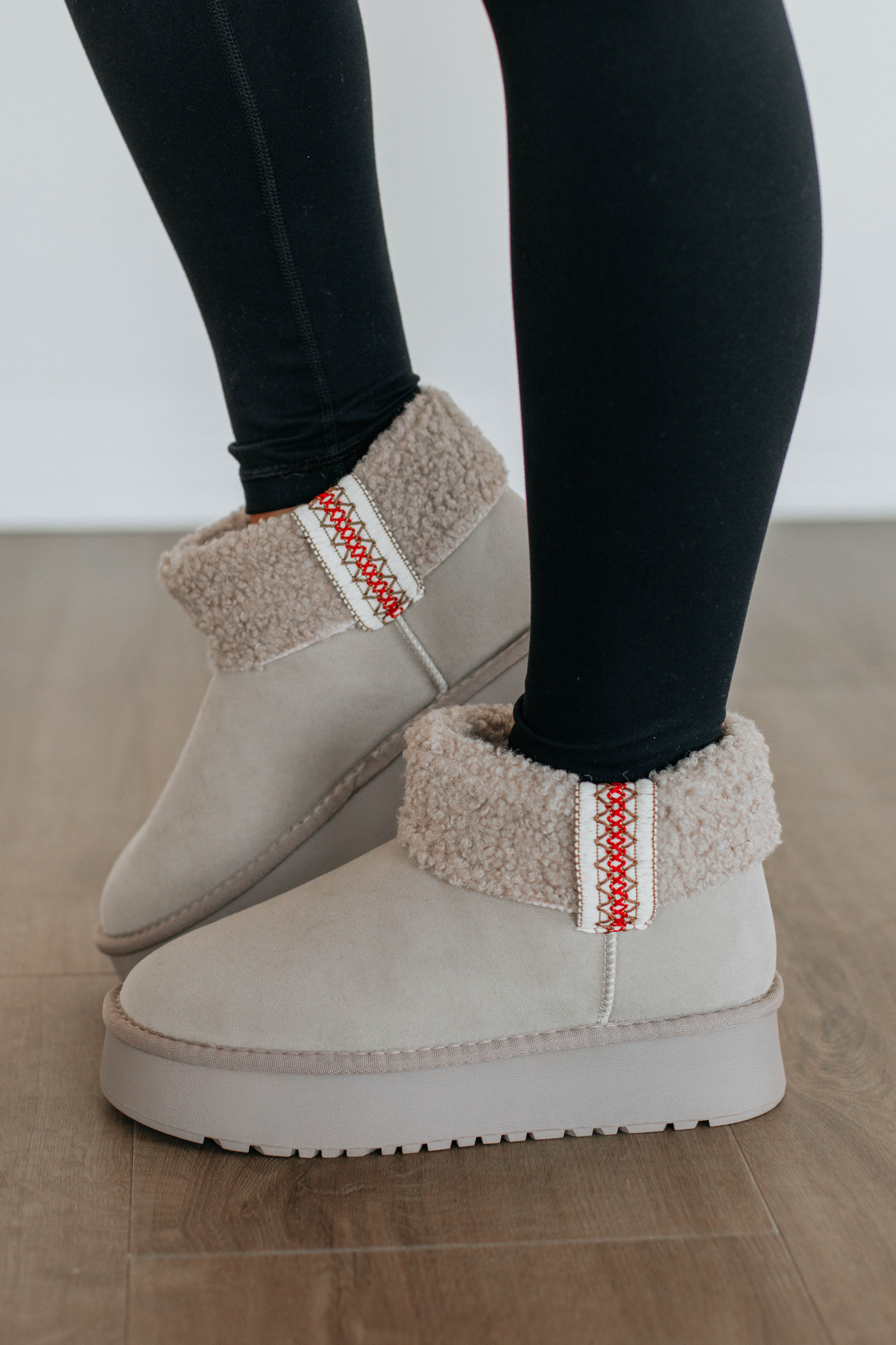 Baby It's Cold Outside Boots - Light Grey Winter Boots for Women | Cozy & Warm Snow Boots for Cold Weather, Outdoor Activities & Casual Wear