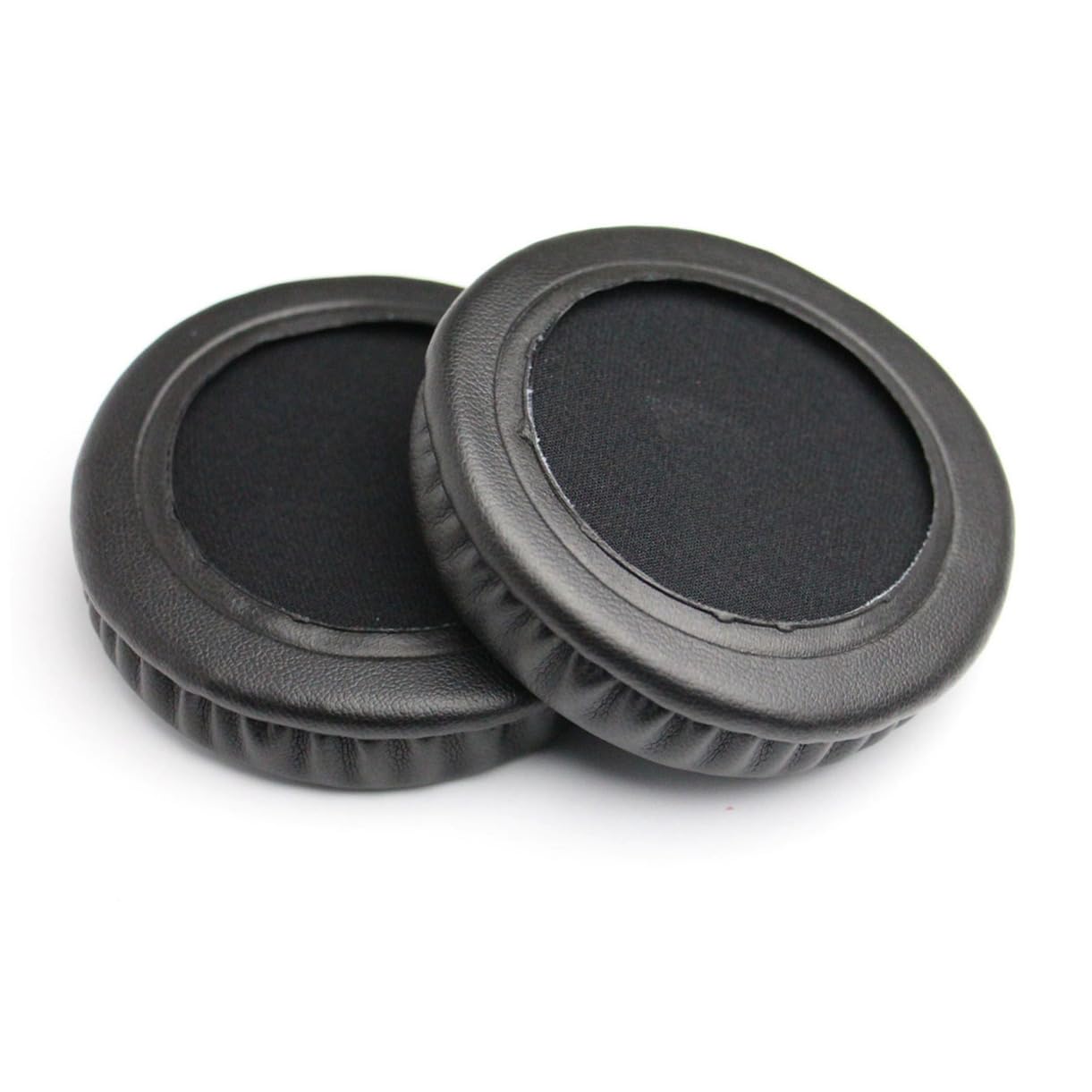 Gadpiparty 6 Pcs Replacement Earpads - 75mm Memory Foam Cushions for Headphones, Comfortable & Breathable Black Ear Pads - Perfect for Gaming, Music & Office Use