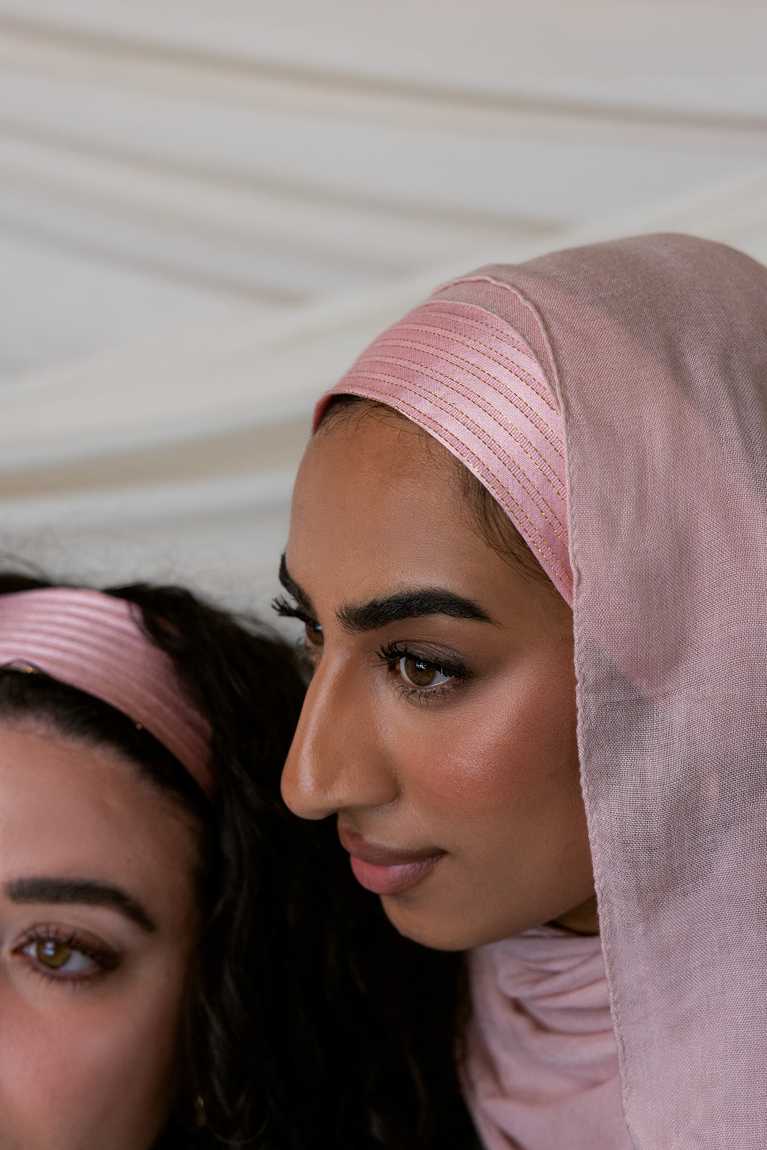 Warda Headband for Women - Soft Stretchy Hair Band for Running, Yoga, Workout & Everyday Use