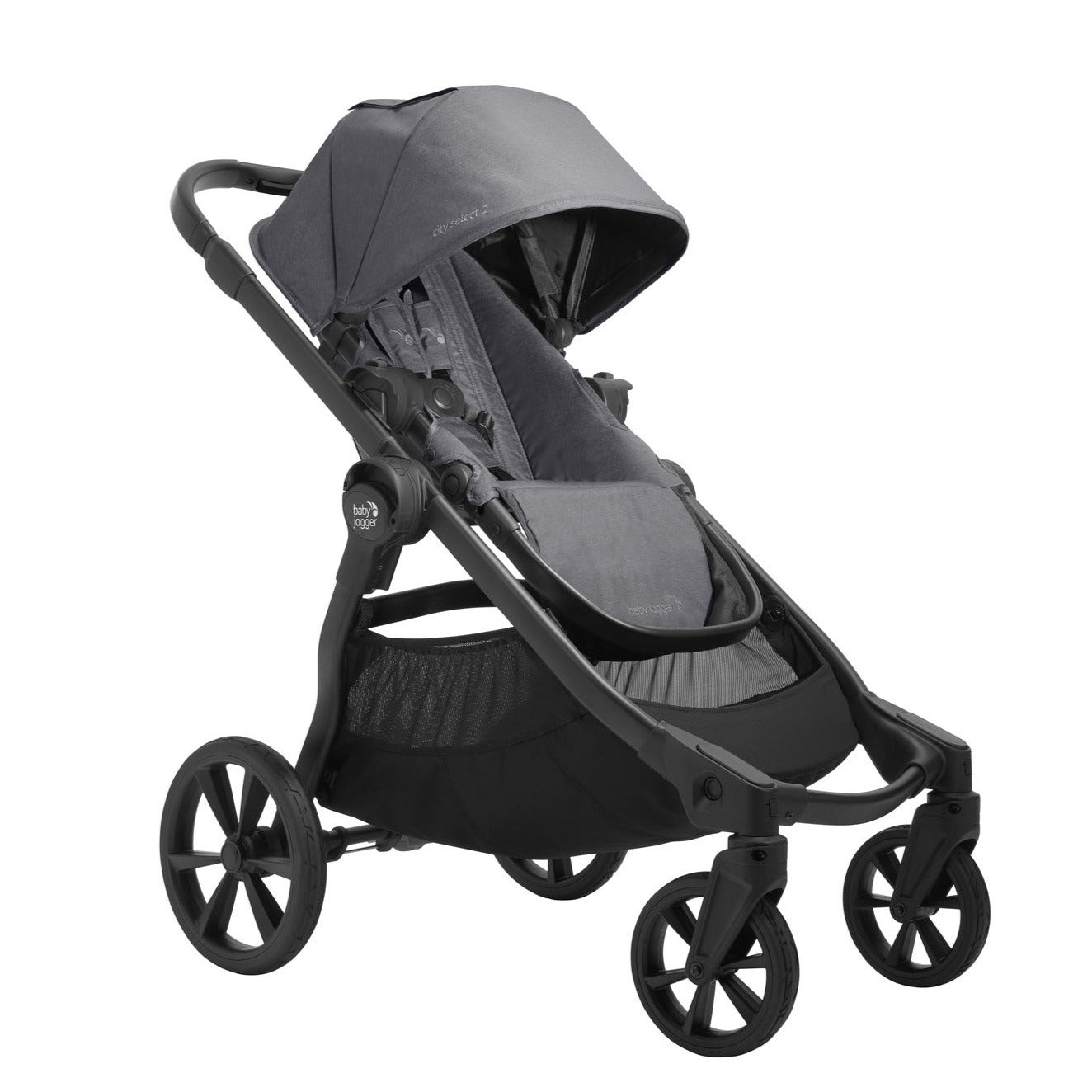 Baby Jogger City Select 2 Travel System - Lightweight Stroller with Car Seat Adapter | Perfect for Newborns to Toddlers | Ideal for City Walks, Shopping & Travel