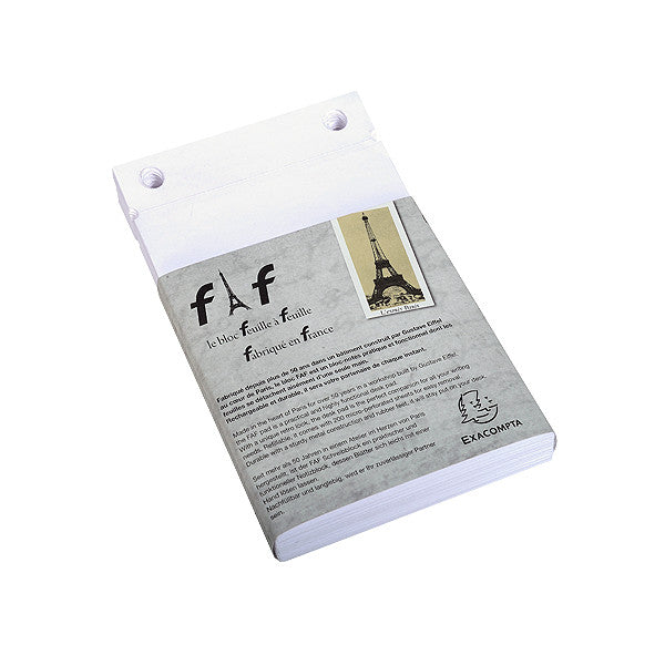 Exacompta FAF Desk Pad Refill No.2 - 16x10 Inches Plain Paper Refill Sheets for Office, School & Home Use - Perfect for Note Taking, Planning & Daily Organization
