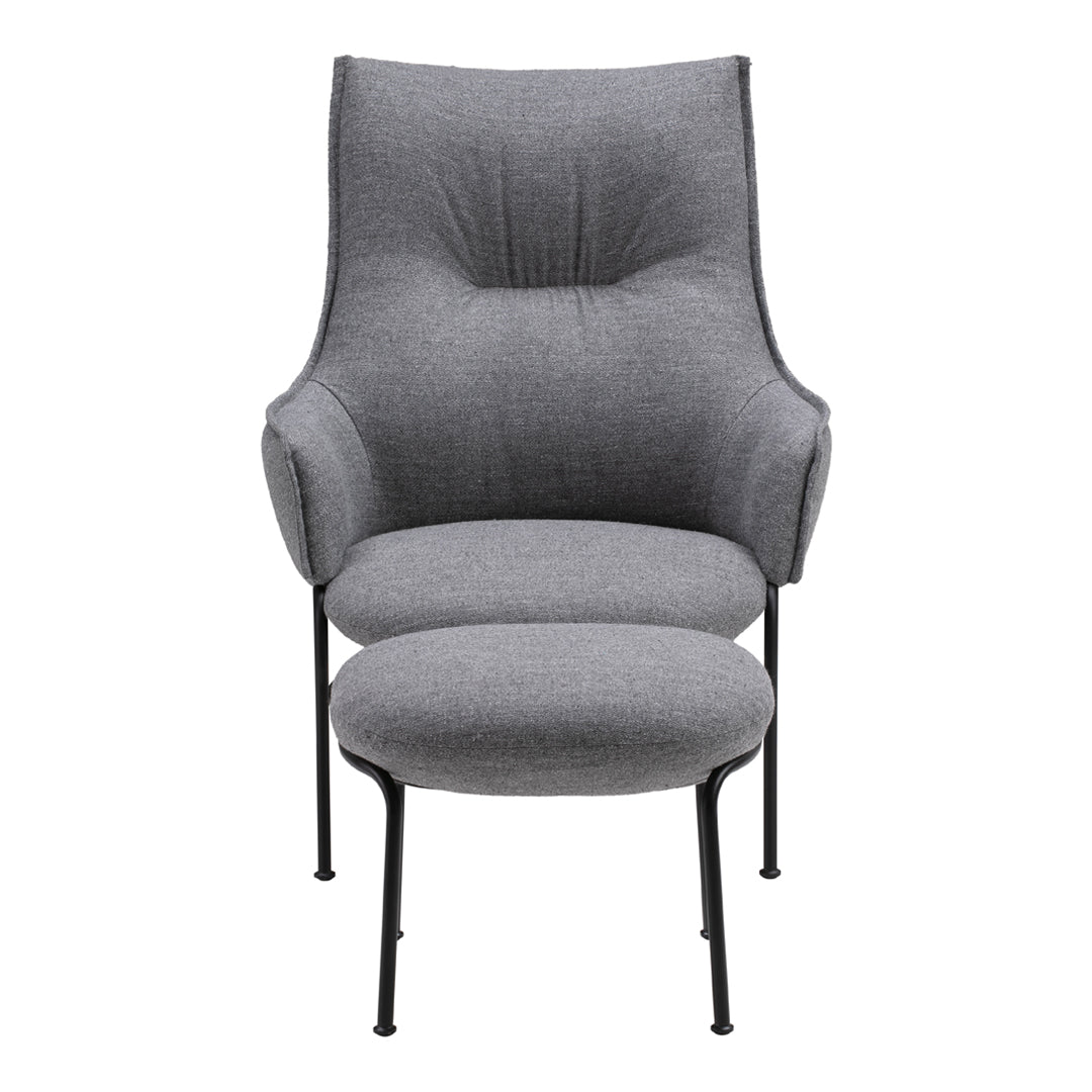 Premium Aloe Lounge Chair - Modern Indoor/Outdoor Comfort for Patio, Poolside & Living Room Relaxation