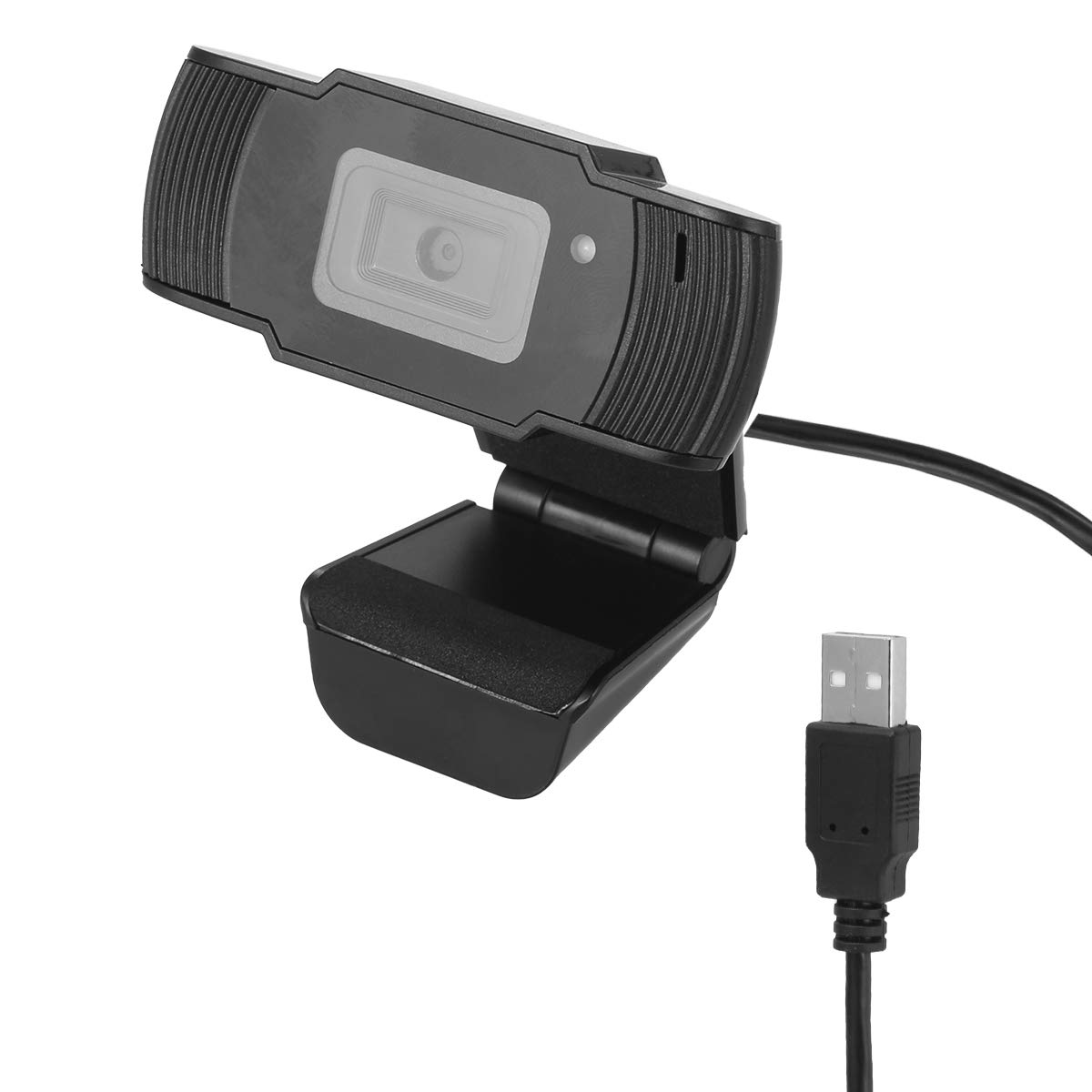 SOONHUA 1080P HD Webcam with Built-in Microphone, USB Plug & Play, Manual Focus - Perfect for Zoom Meetings, Online Classes, Live Streaming & Video Conferencing (Compatible with PC, Laptop, Mac)