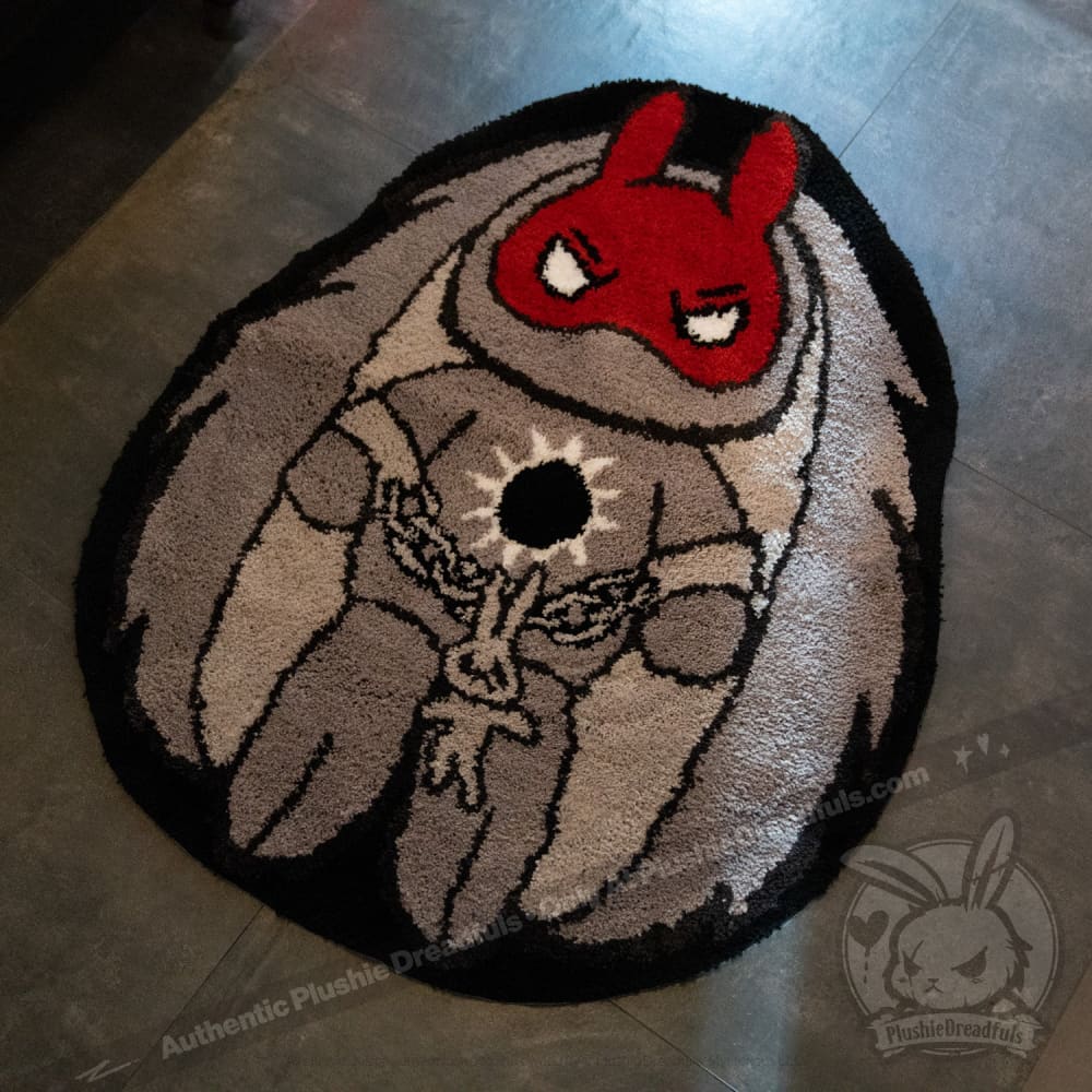 PTSD Rabbit Rug - Soft Plush Blanket for Anxiety Relief, Comfort & Stress Relief - Perfect for Therapy, Home Decor & Emotional Support