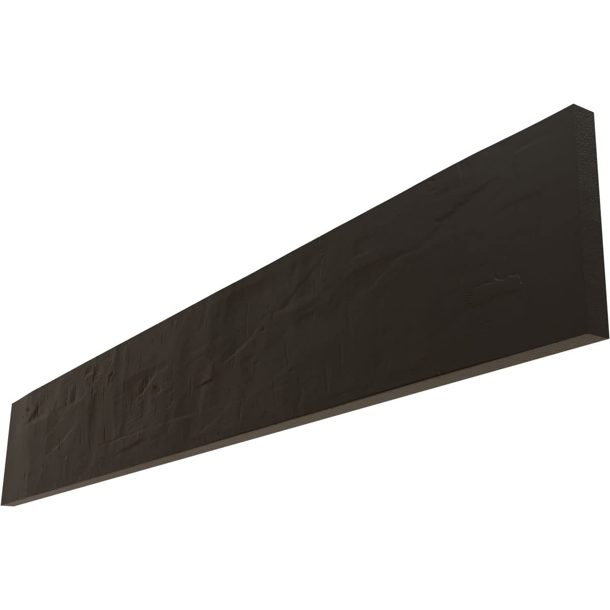 Ekena Millwork BMHHS1C0080X010X168NS 1-Sided Hand Hewn Endurathane Faux Wood Beam Plank - 8