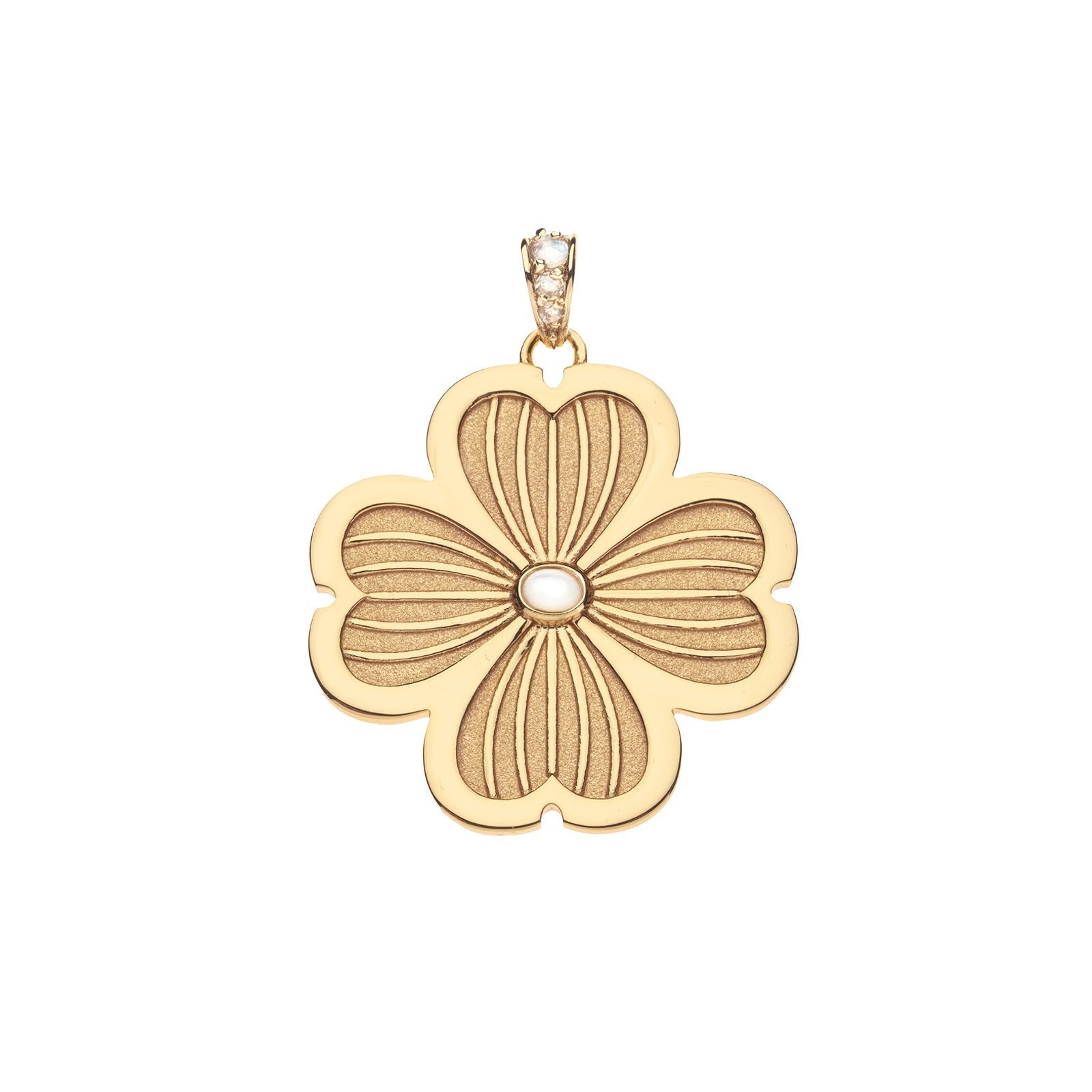 Jane Win JOY Garden Party Dogwood Pendant Necklace - Elegant Floral Jewelry for Women, Perfect for Weddings, Parties & Special Occasions