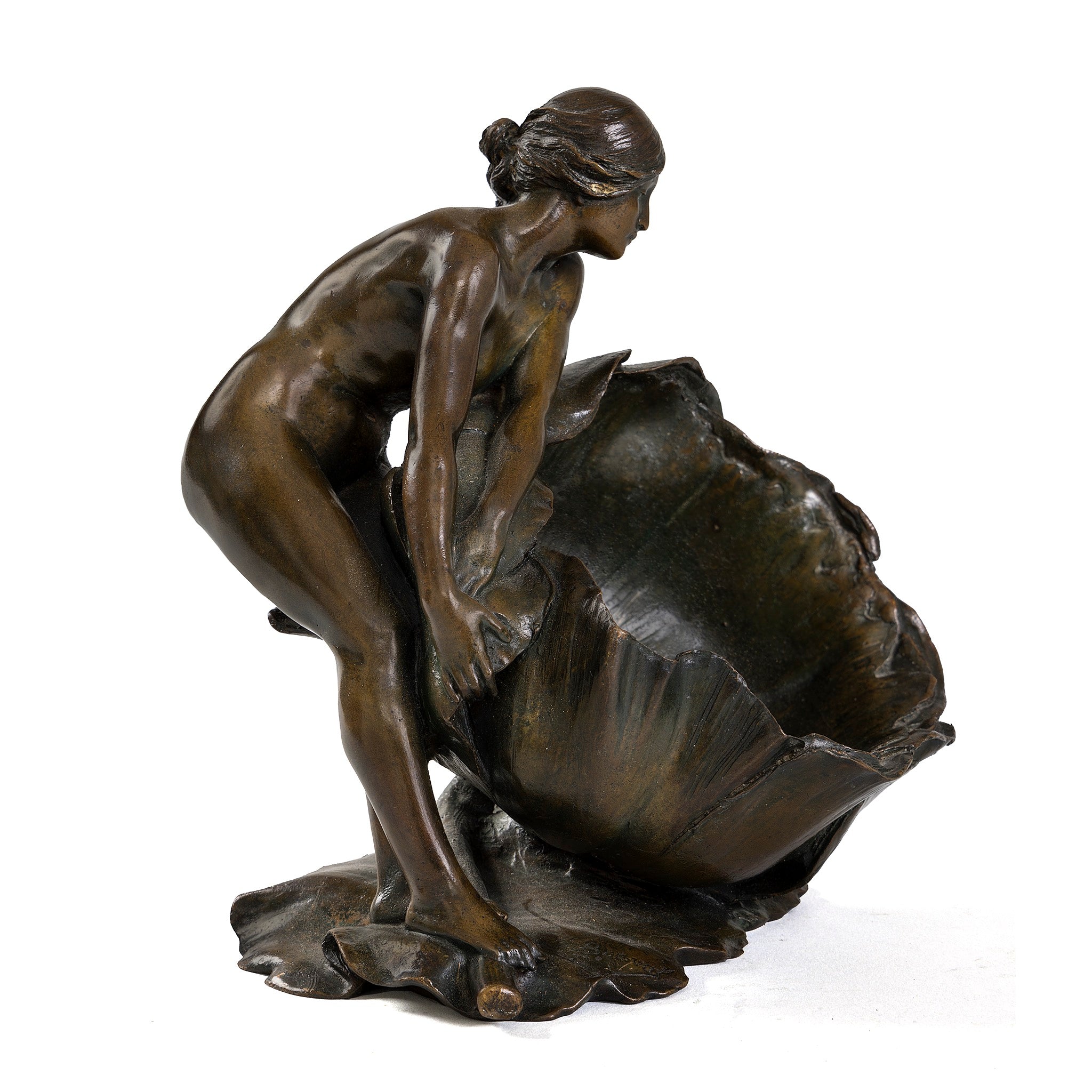 Maurice Bouval Mystery Sculpture - Elegant French Art Deco Figurine for Home Decor & Collectibles | Perfect for Living Room, Office & Gift Giving