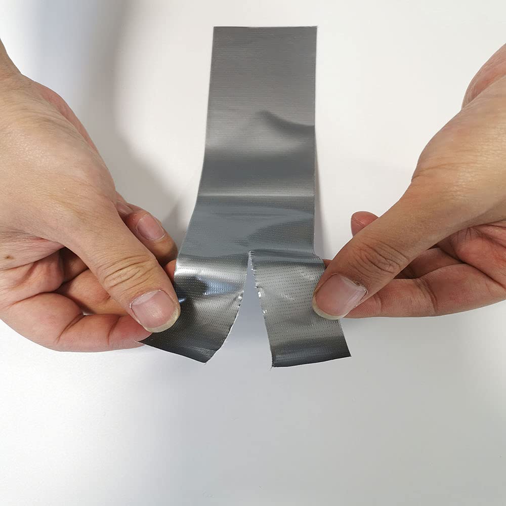 Heavy Duty Industrial Strength Gray Duct Tape - 5 Roll Multi Pack (100 Yards x 2 Inch) for Home Repair, Carpet Binding, DIY Projects, Bundling & Professional Use | Waterproof, Strong Adhesive for Emergency Fixes, Sealing & Crafting