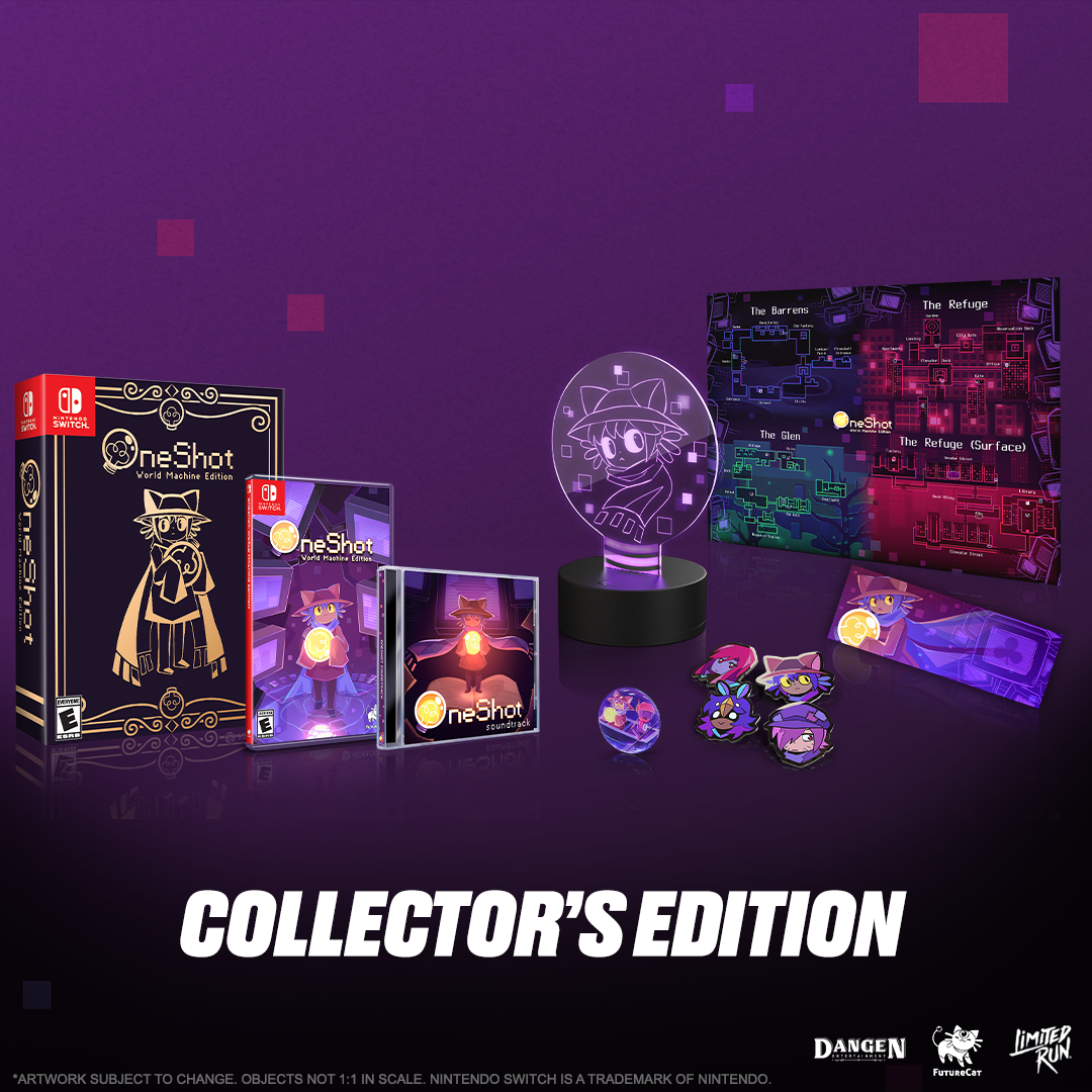 OneShot: World Machine Edition Collector's Edition - Nintendo Switch Game | Limited Edition Adventure RPG for Switch | Perfect for Fans of Puzzle & Story-Driven Games