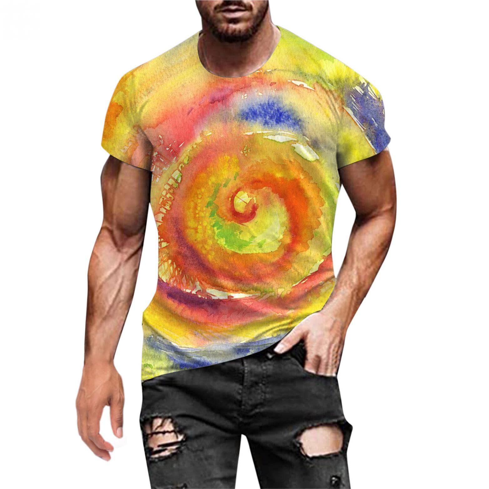 Funny Graphic T-Shirts for Men - Humorous Novelty Short Sleeve Tees for Summer, Gym & Workout | Casual Wear & Gift Ideas