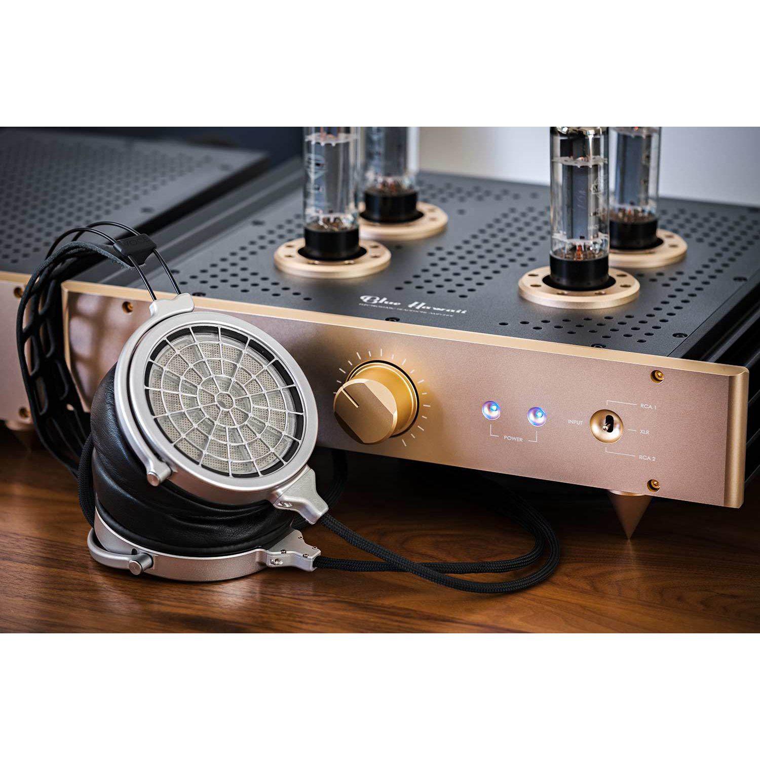 Blue Hawaii Special Edition Electrostatic Headphone Amplifier - Premium Audiophile HeadAmp for Stax Headphones | Perfect for Home Listening Studios & High-End Audio Systems