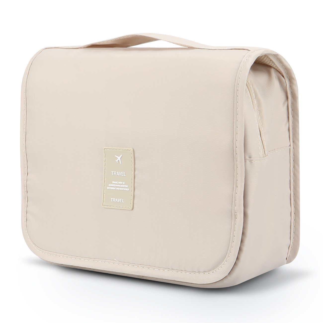 Mossio Hanging Toiletry Bag for Travel - Large Waterproof Cosmetic Makeup Organizer with Sturdy Hook for Men & Women | Perfect for Airplane, Gym, Camping & Business Trips
