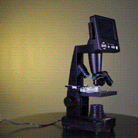 National Geographic 40x-1600x LCD Digital Microscope with Built-in Screen - Perfect for Kids, Students & Hobbyists - Explore Biology, Geology & Science at Home or School