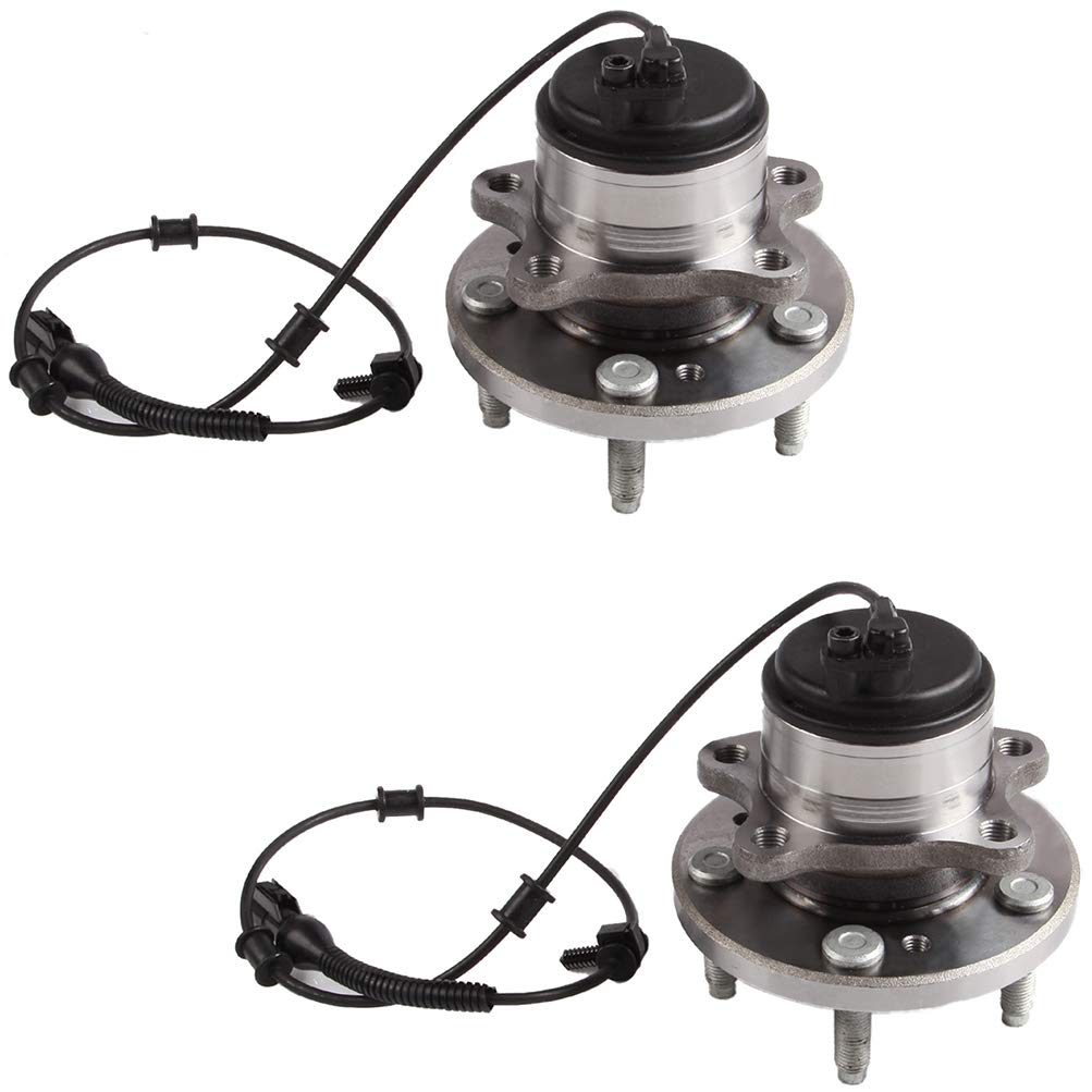 ROADFAR Wheel Bearing & Hub Assembly - Compatible with 2002-2005 Ford Thunderbird & 2000-2006 Lincoln LS Front Wheel - Replacement Part 513167 (2-Pack) - Perfect for Smooth Ride & Vehicle Maintenance