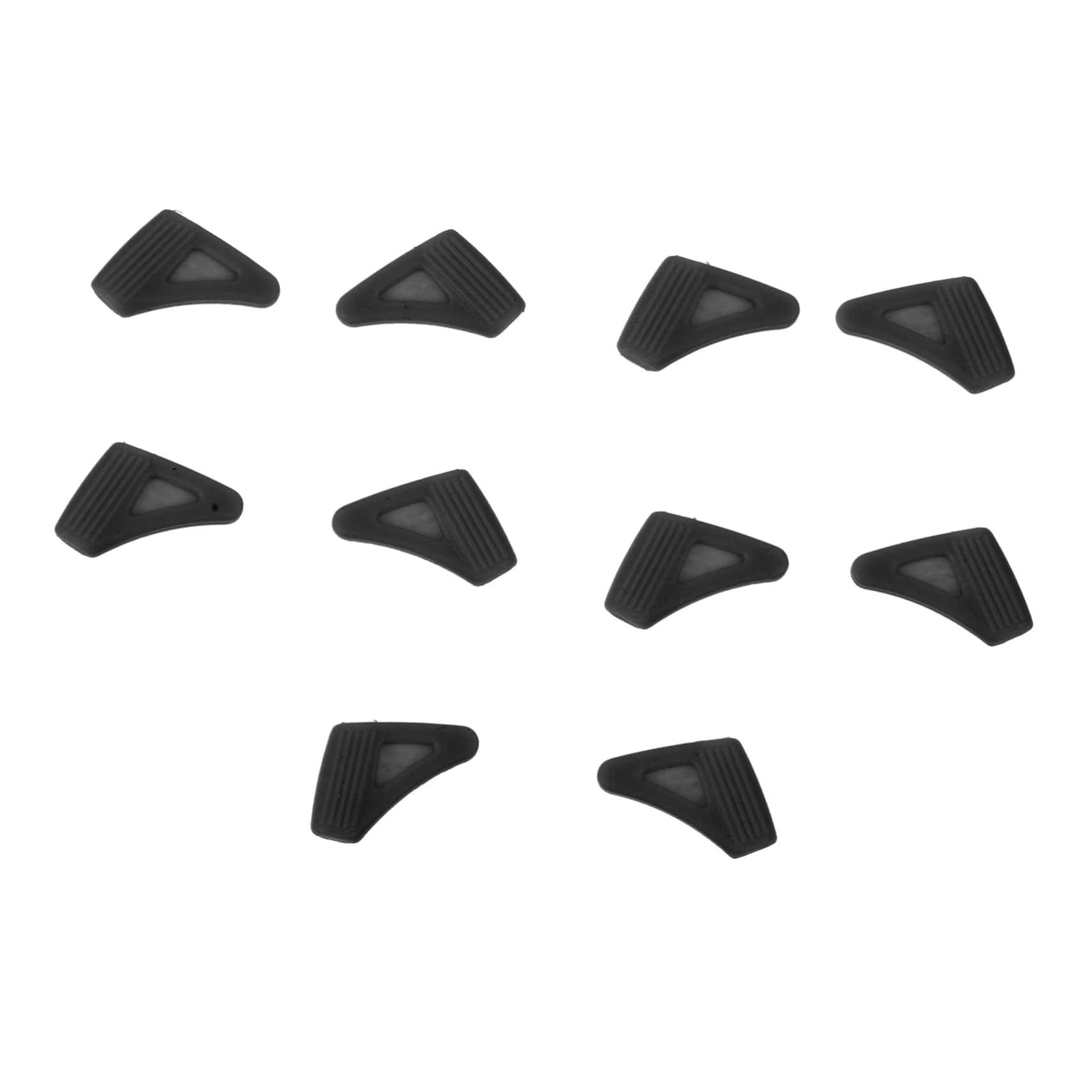 OSALADI 10-Pack Non-Slip Silicone Sunglass Grips for Sports & Exercise - Secure Eyewear Ear Hooks for Running, Cycling, Hiking & Outdoor Activities