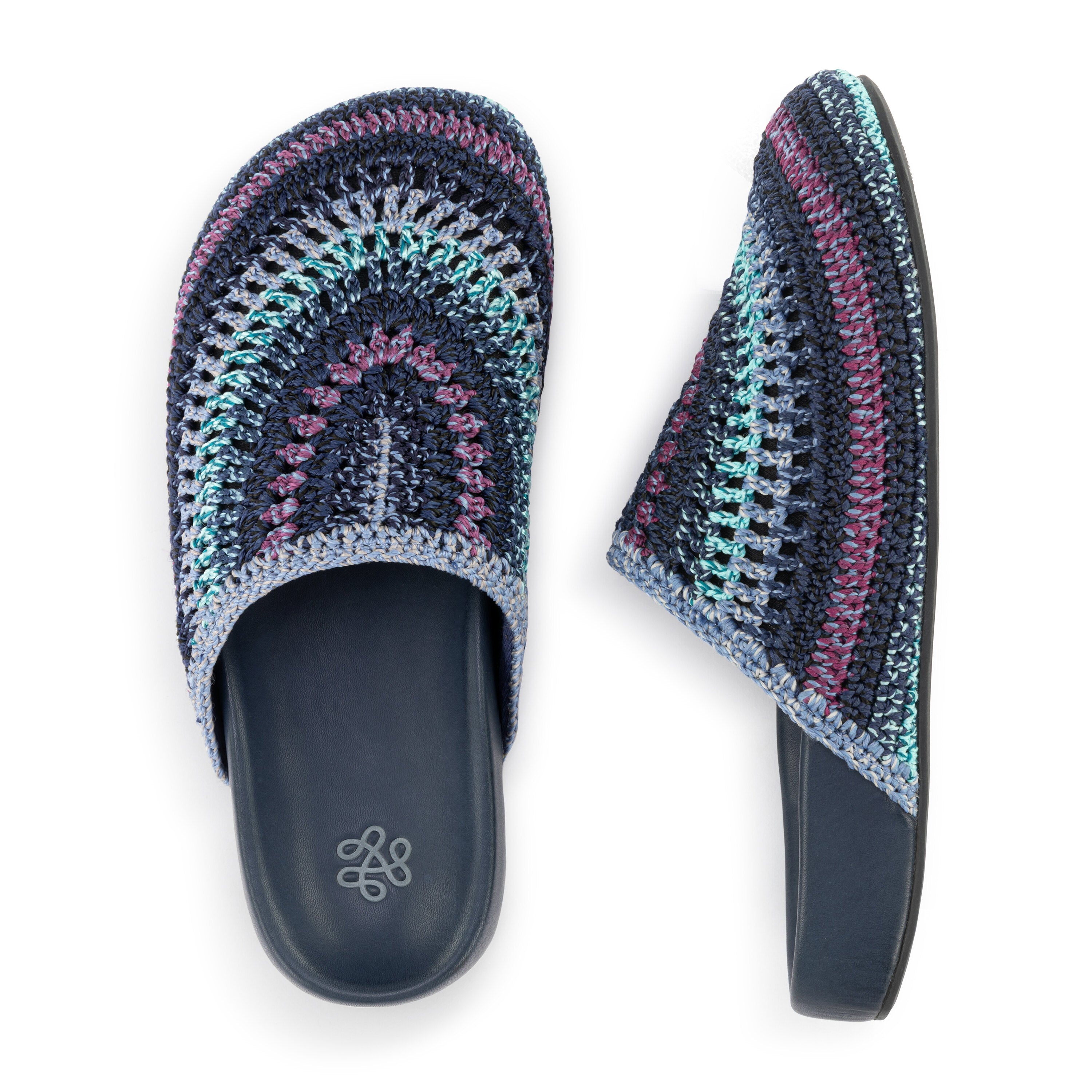 Bolinas Crochet Clogs for Women - Comfortable Handmade Summer Slide Sandals with Arch Support - Perfect for Beach, Pool, and Casual Outings