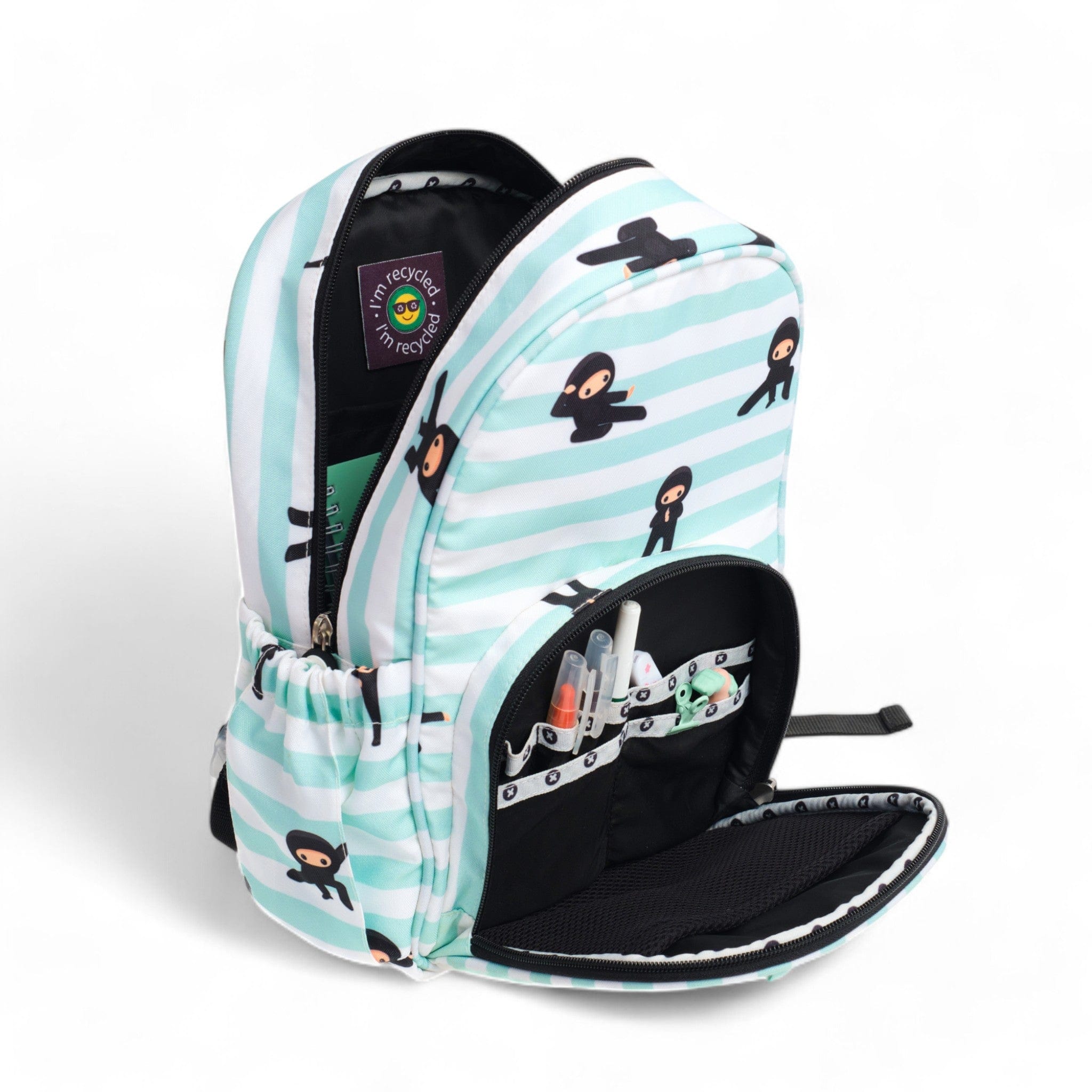 Ninja Small Backpack - Lightweight & Durable for School, Travel & Outdoor Adventures | Perfect for Students, Hikers & Daily Use