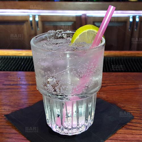 BarConic® 6 Inch Assorted Glow Neon Straws - Perfect for Parties, Cocktails, and Nightlife Events