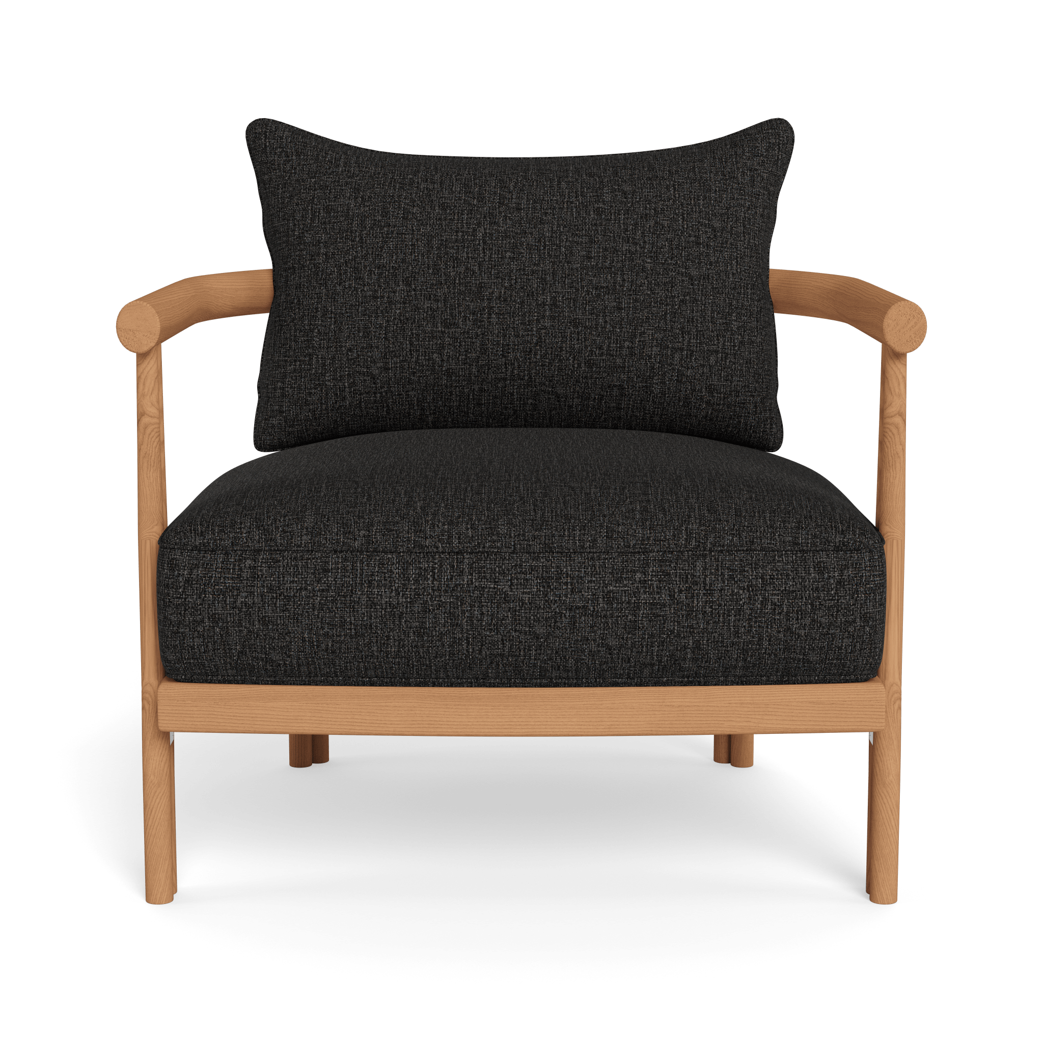 Premium Cove Teak Lounge Chair - Waterproof & Weather-Resistant Outdoor Patio Furniture for Poolside, Garden, and Beach Relaxation