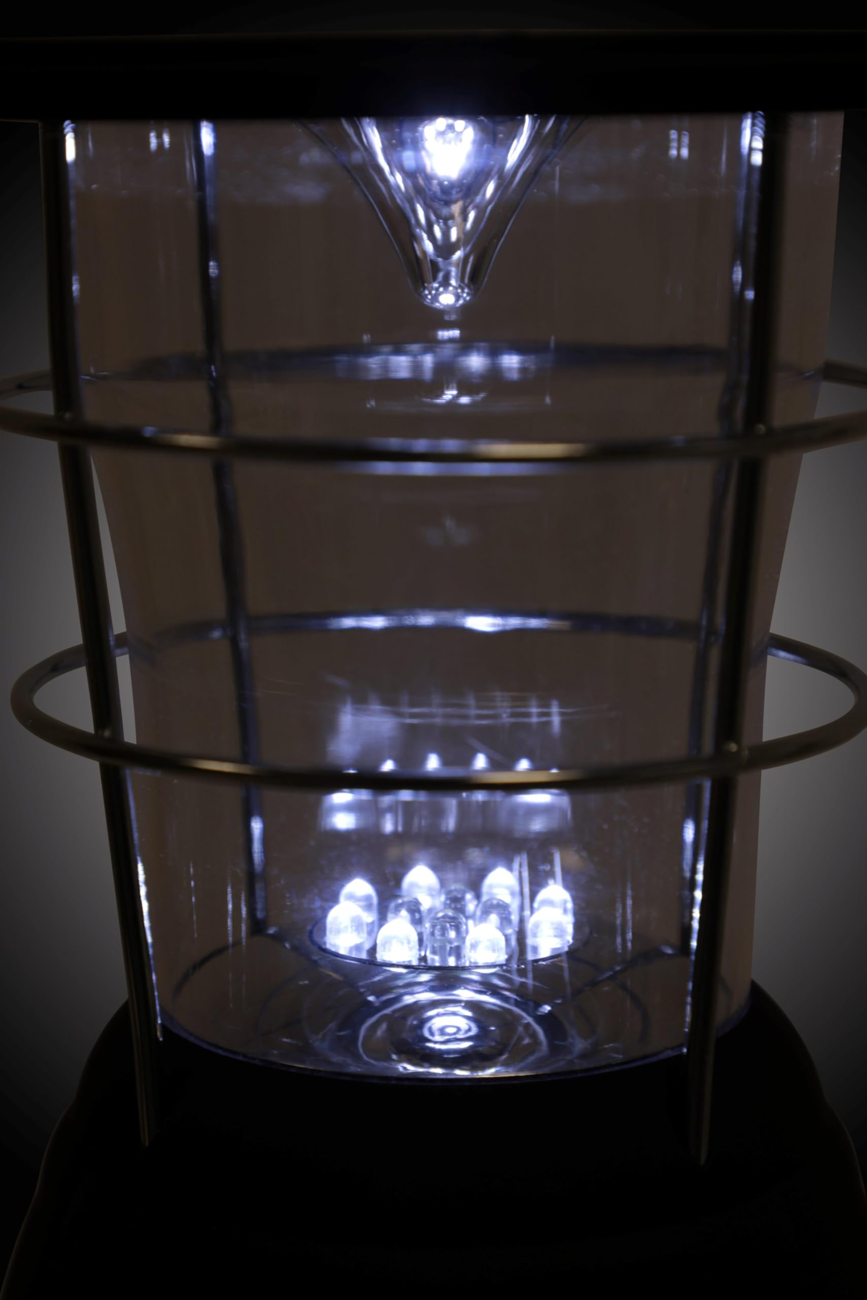 Mountain Warehouse Wind Up Lantern - Rechargeable LED Camping Light for Outdoor Adventures, Hiking, Emergency & Power Outages