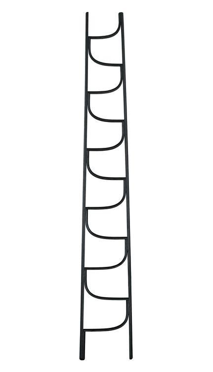 GTV Bentwood Ladder - Sturdy Wooden Step Ladder for Home, Kitchen, and Office Use - Perfect for Reaching High Shelves and Storage Spaces