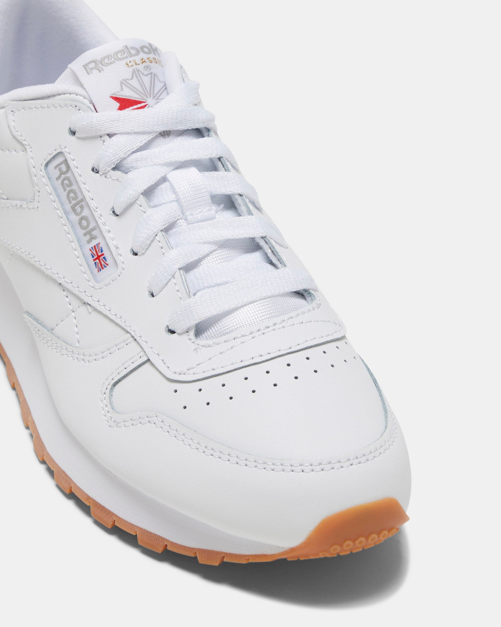 Classic Leather Shoes for Kids - White & White Casual Sneakers for Boys & Girls | Perfect for School, Play & Everyday Wear