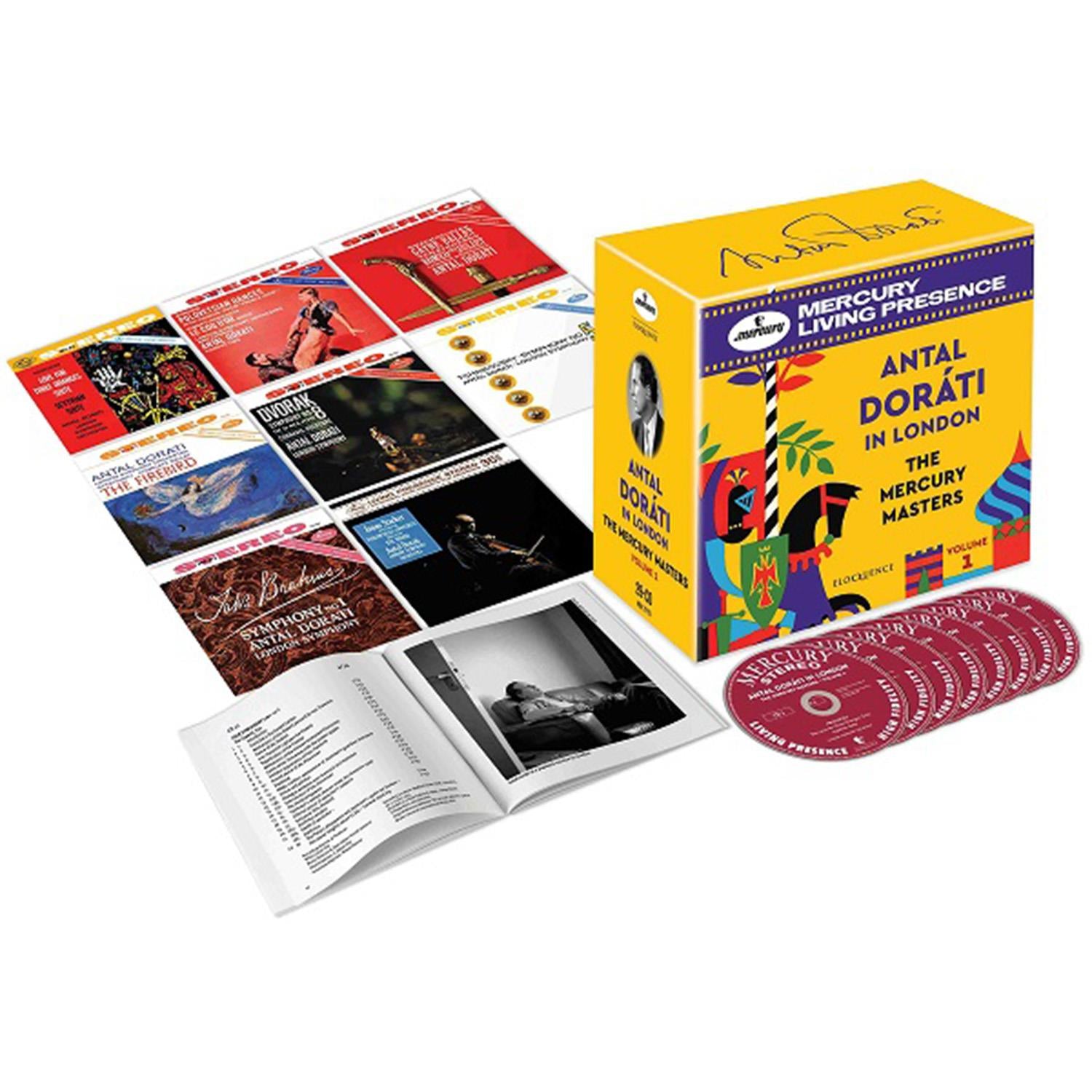 Antal Doráti in London: The Mercury Masters Volume 1 (Box Set) - Classical Music Collection for Audiophiles & Vinyl Enthusiasts | Perfect for Home Listening & Gift Giving