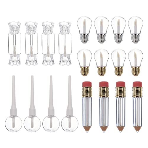 Beavorty 40-Piece Bulk Clear Lip Gloss DIY Kit - Empty Lip Gloss Tubes, Lip Oil Tubes & Ring Lip Gloss Tubes for Custom Lip Care - Perfect for DIY Beauty, Party Favors, and Small Business Packaging    (Note: This optimized title includes:   1. Brand name first   2. Key product features (quantity, type, components)   3. Clear benefit (custom lip care)   4. SEO-friendly keywords   5. Added usage scenarios at the end)