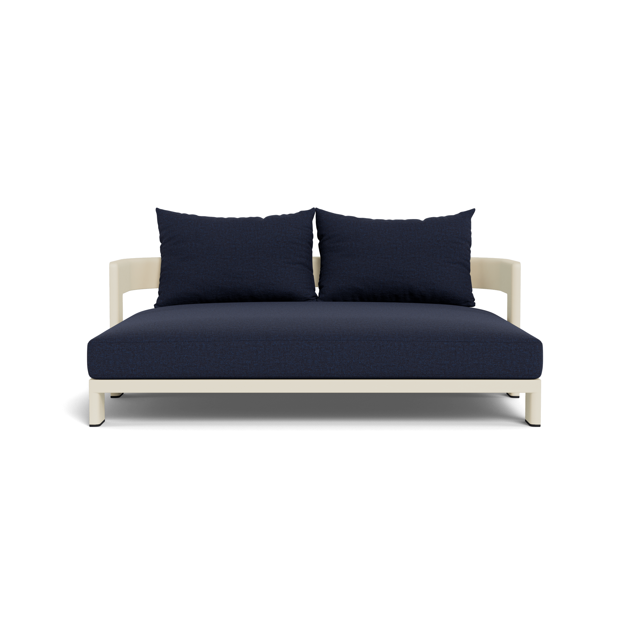 Victoria Aluminum Daybed - Lightweight & Durable Patio Furniture for Outdoor Lounging, Poolside Relaxation, and Garden Decor