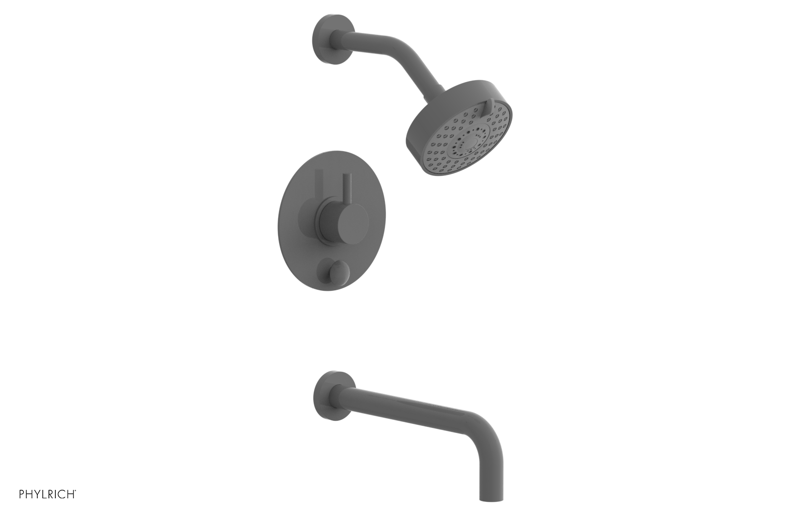 BASIC II 10 Pressure Balance Tub and Shower Faucet Set - 230 29 10 - Perfect for Bathroom Renovation & Modern Home Upgrades
