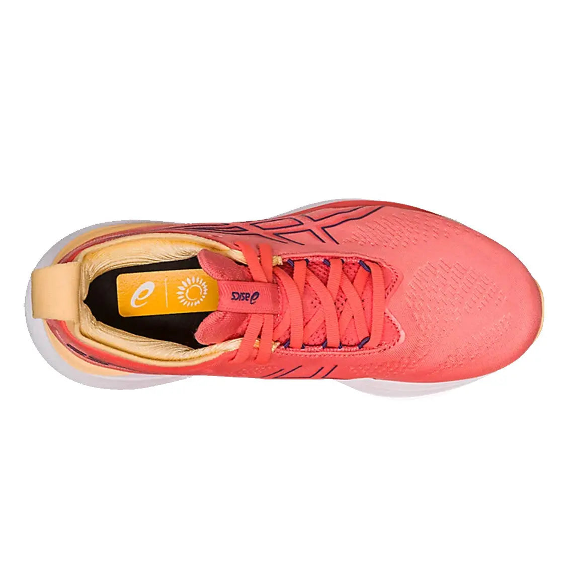ASICS GEL-Nimbus 25 Women's Running Shoes - Lightweight Cushioned Sneakers for Jogging & Gym Workouts (Papaya/Dusty Purple) | Perfect for Road Running, Training & Everyday Wear